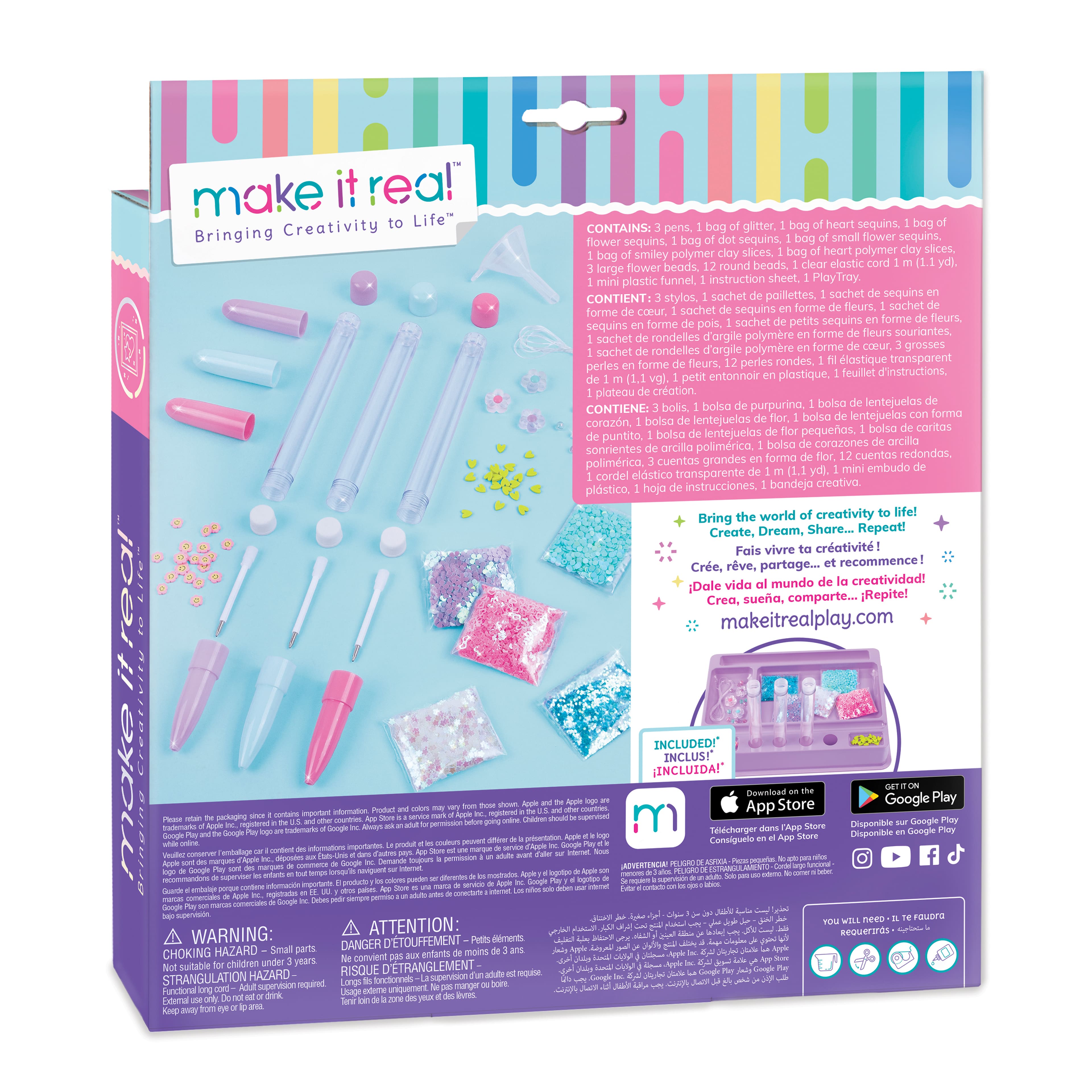 6 Pack: Make It Real™ DIY Floaty Pens Kit