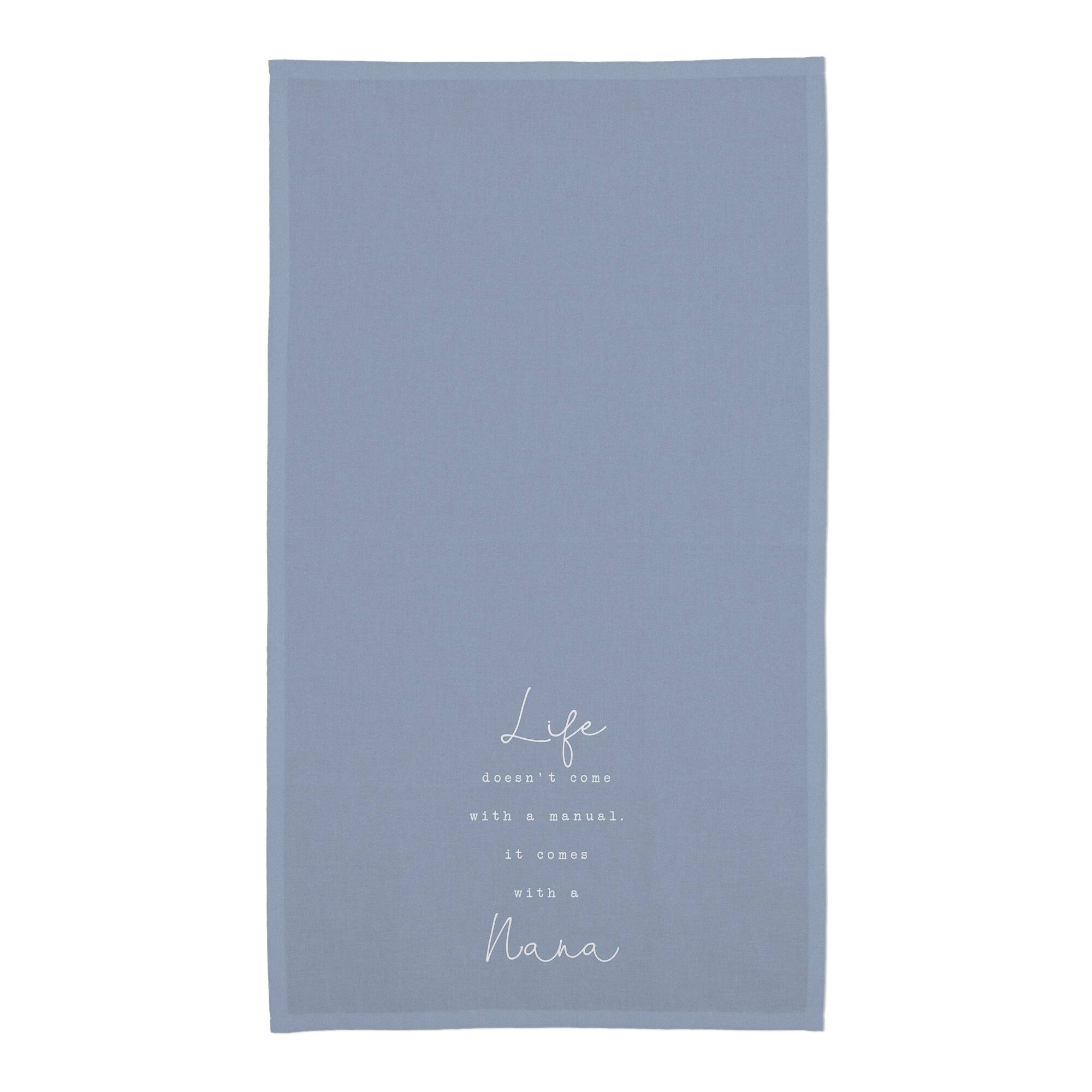 Life Comes with a Nana Cotton Twill Tea Towel Set