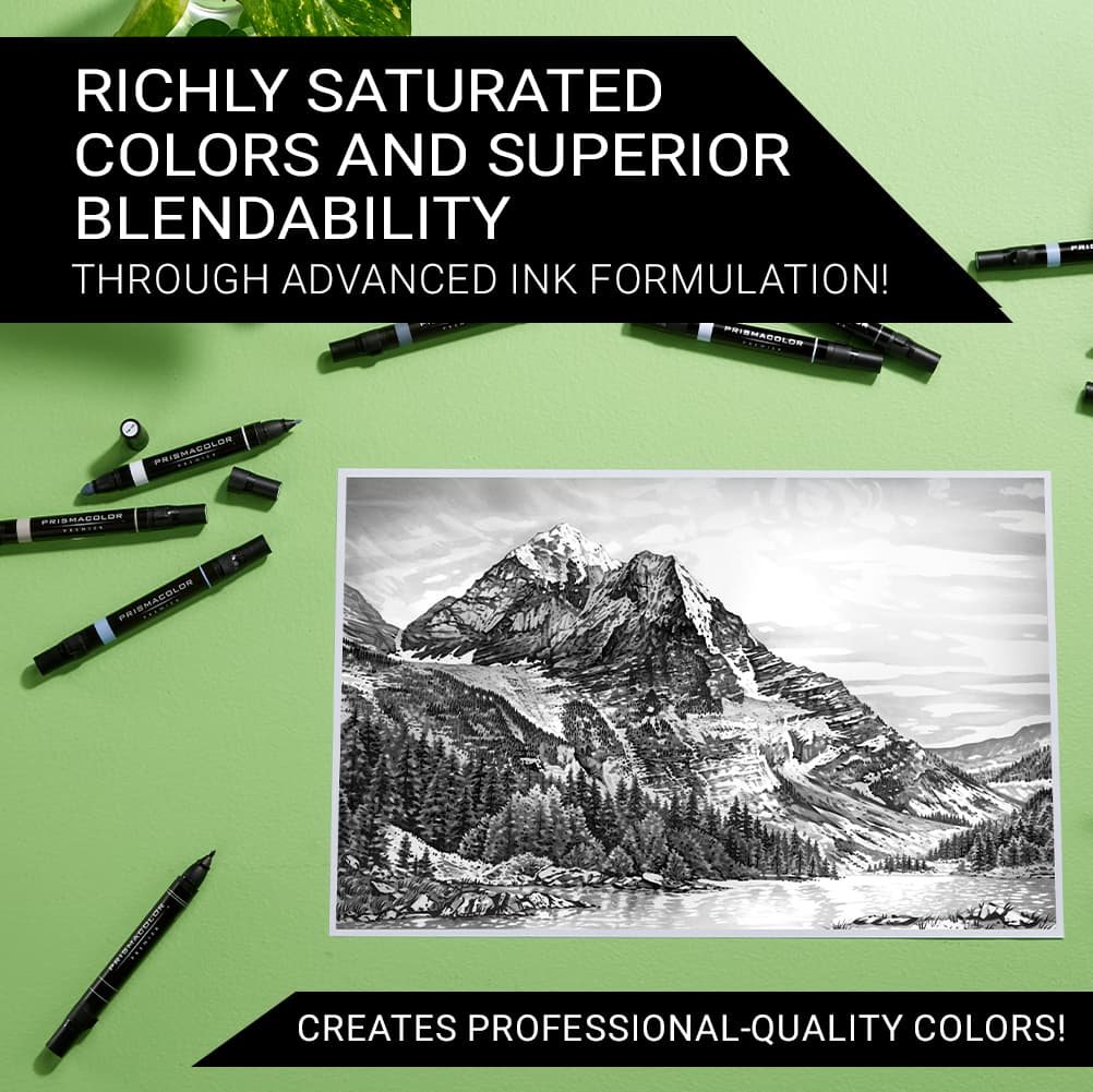 Prismacolor® Premier® Cool Grey Dual-Ended Art Markers, 12ct.