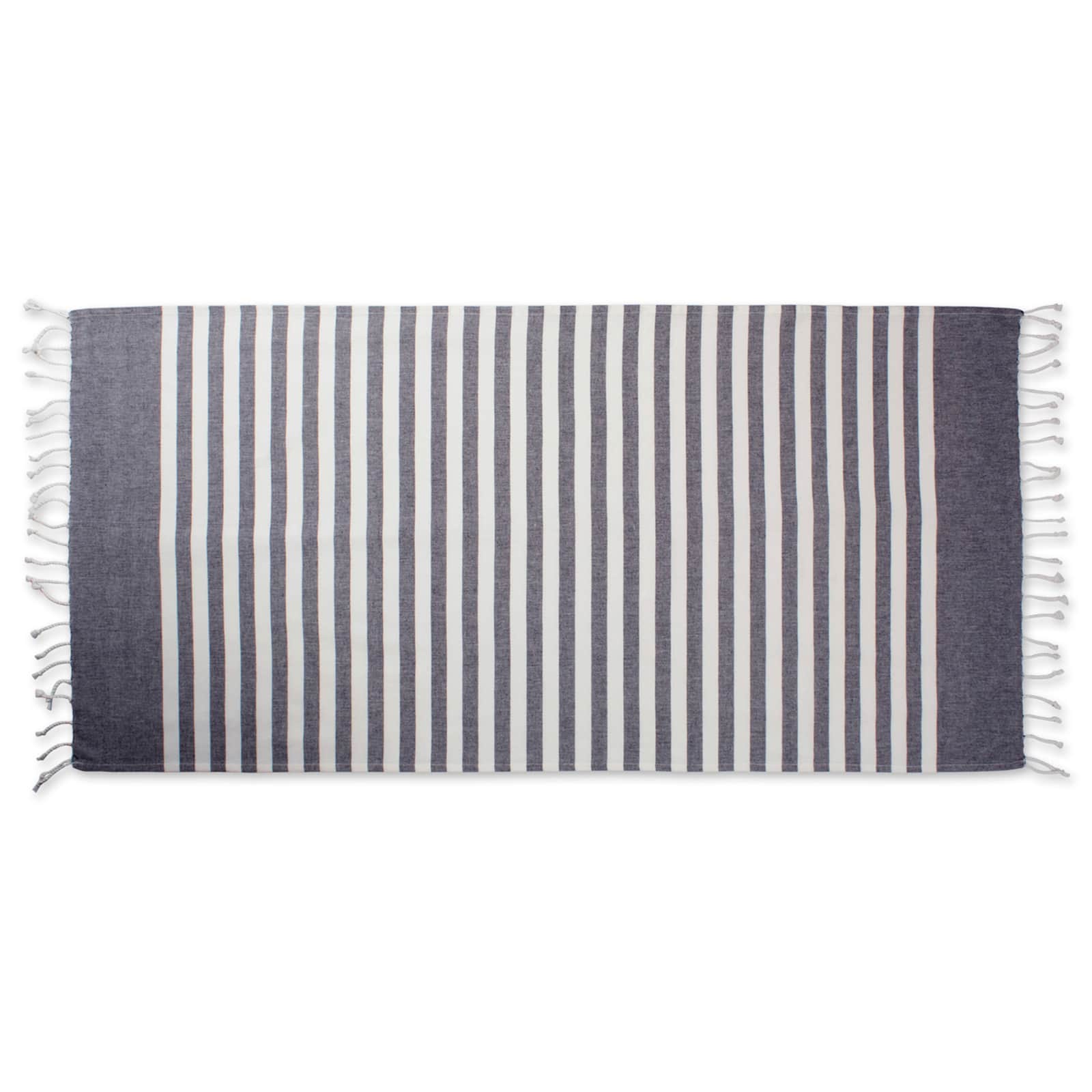 DII&#xAE; Striped Fouta Towel with Fringe