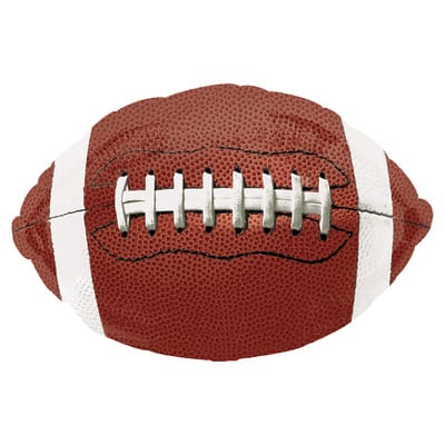 31" Game Time Football Shaped Foil Balloon
