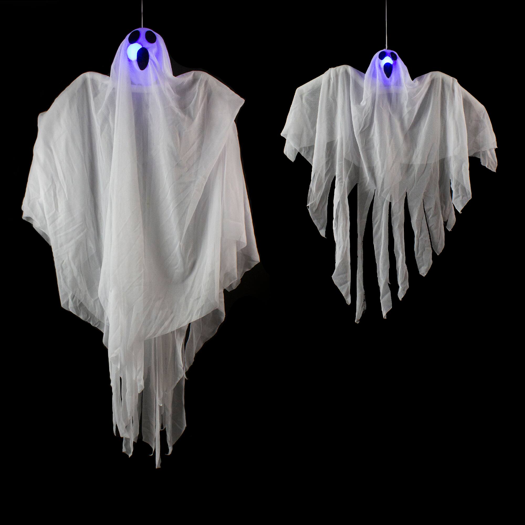 6-Piece Ghost Family Halloween Porch Display Decoration Set