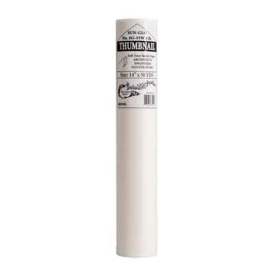Borden & Riley #10 Penny Sketch Paper Roll - 36" X 10 Yards 60 Lb. Bond