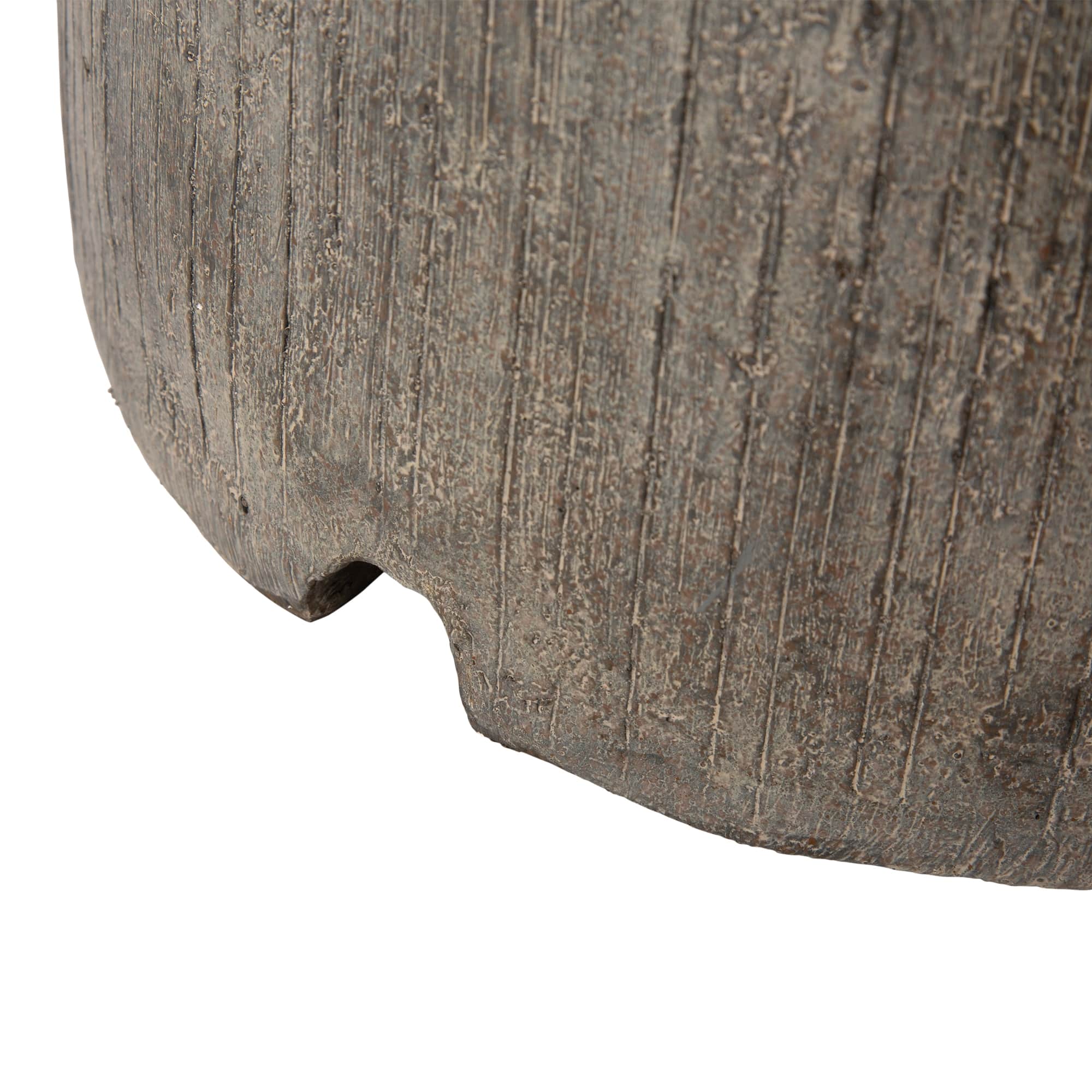 Glitzhome® 31" Polyresin Curving Shaped Outdoor Fountain with LED Light