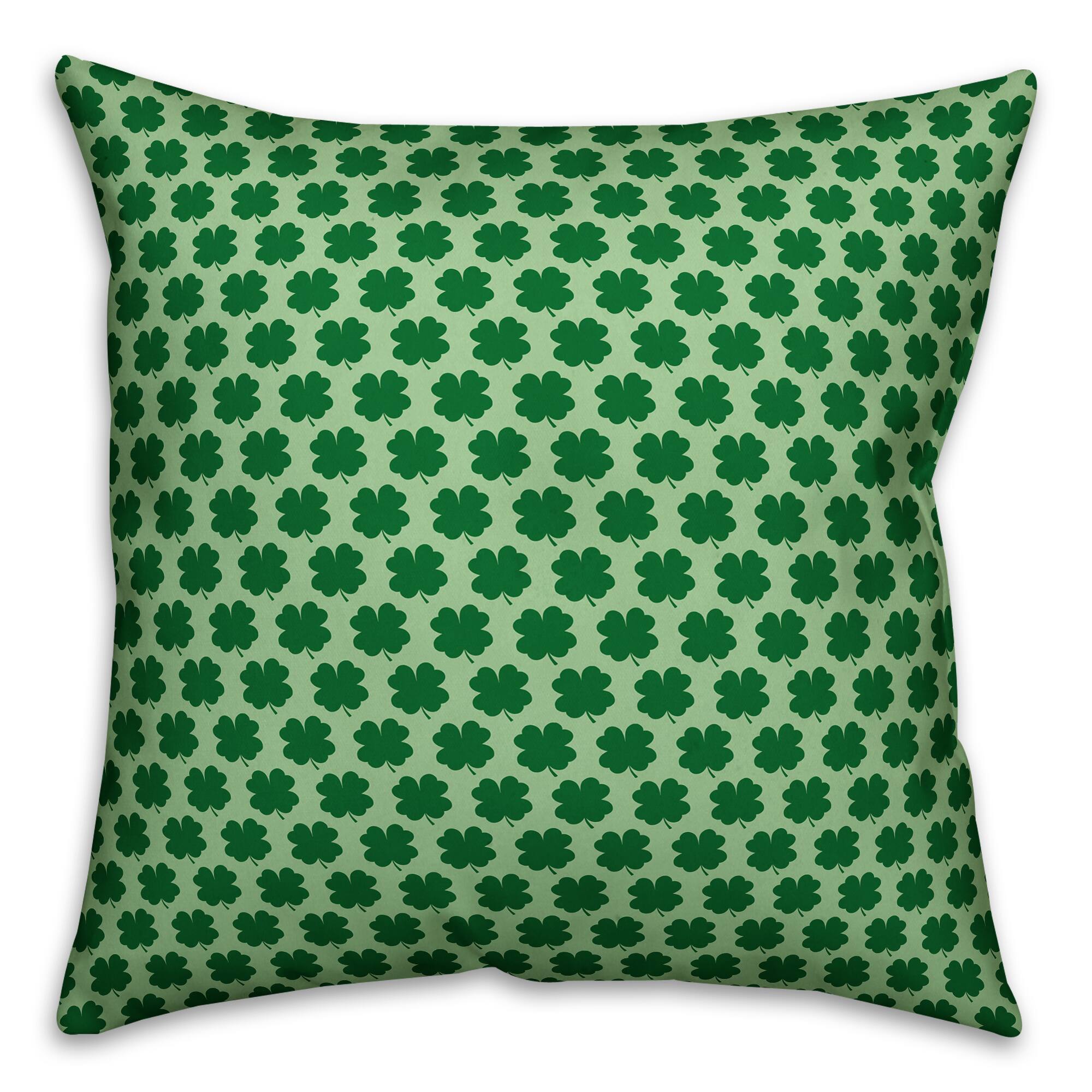Happy St. Patrick&#x27;s Day Leprechaun Shoes Throw Pillow