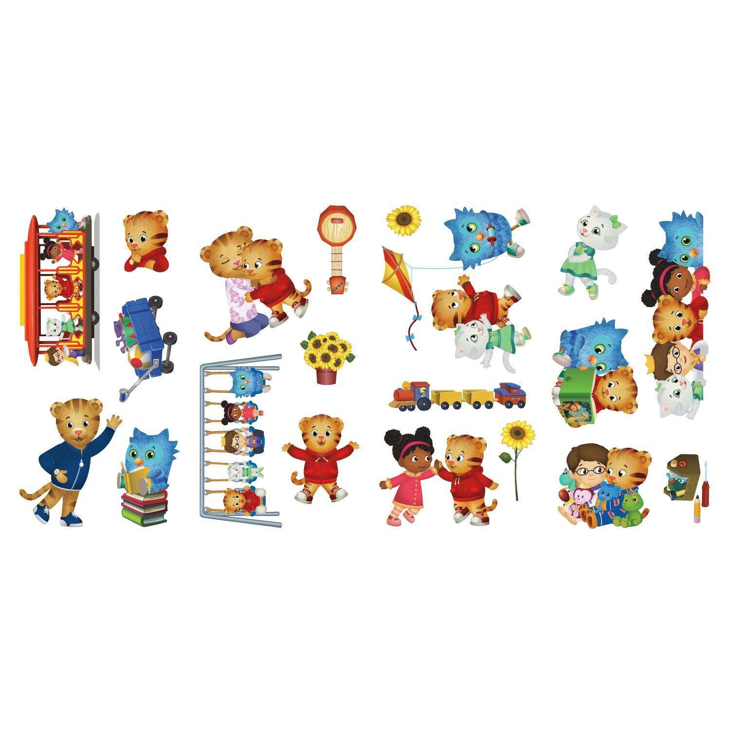 RoomMates Daniel Tiger Peel & Stick Wall Decals