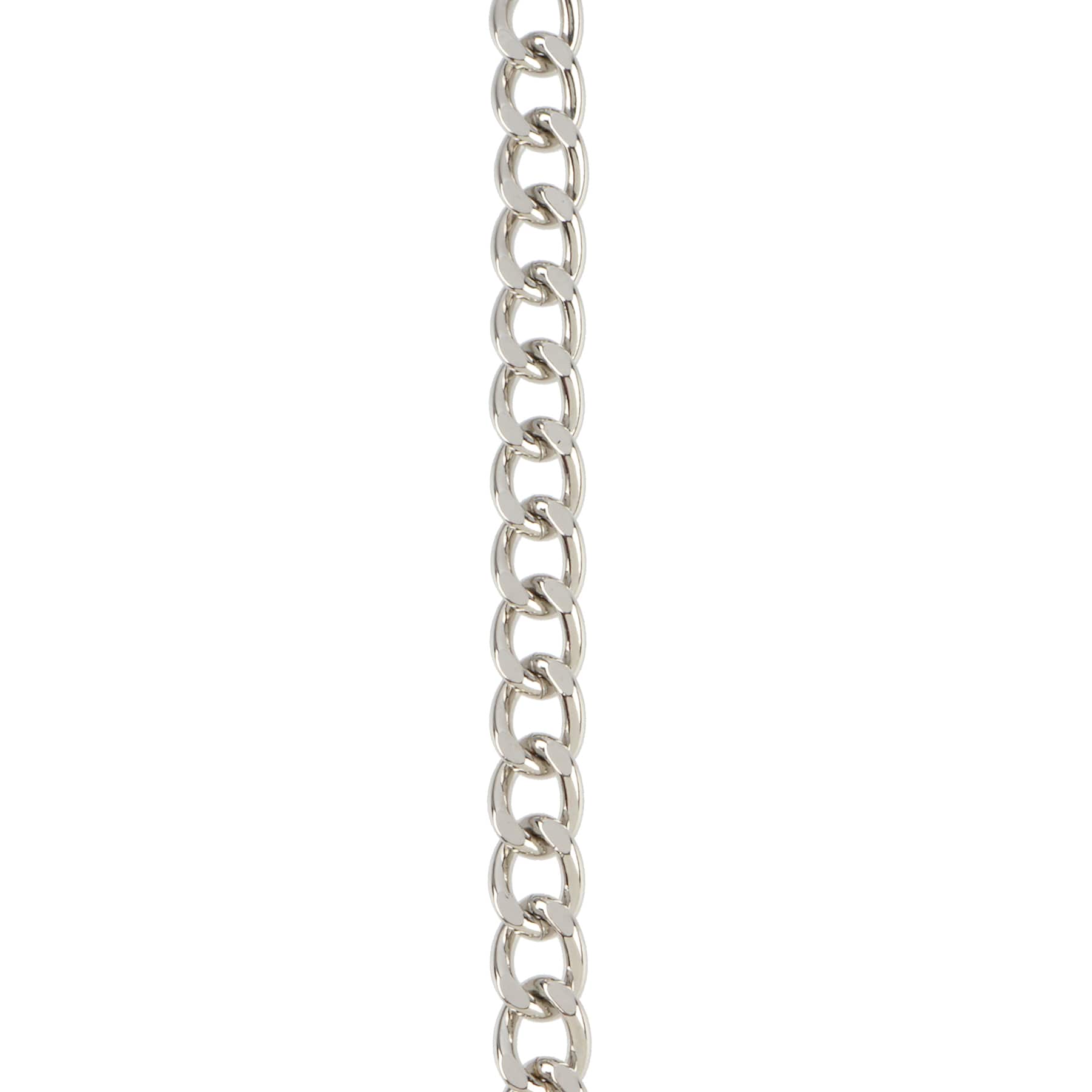 20&#x22; Rhodium-Colored Curb Chain by Bead Landing&#x2122;
