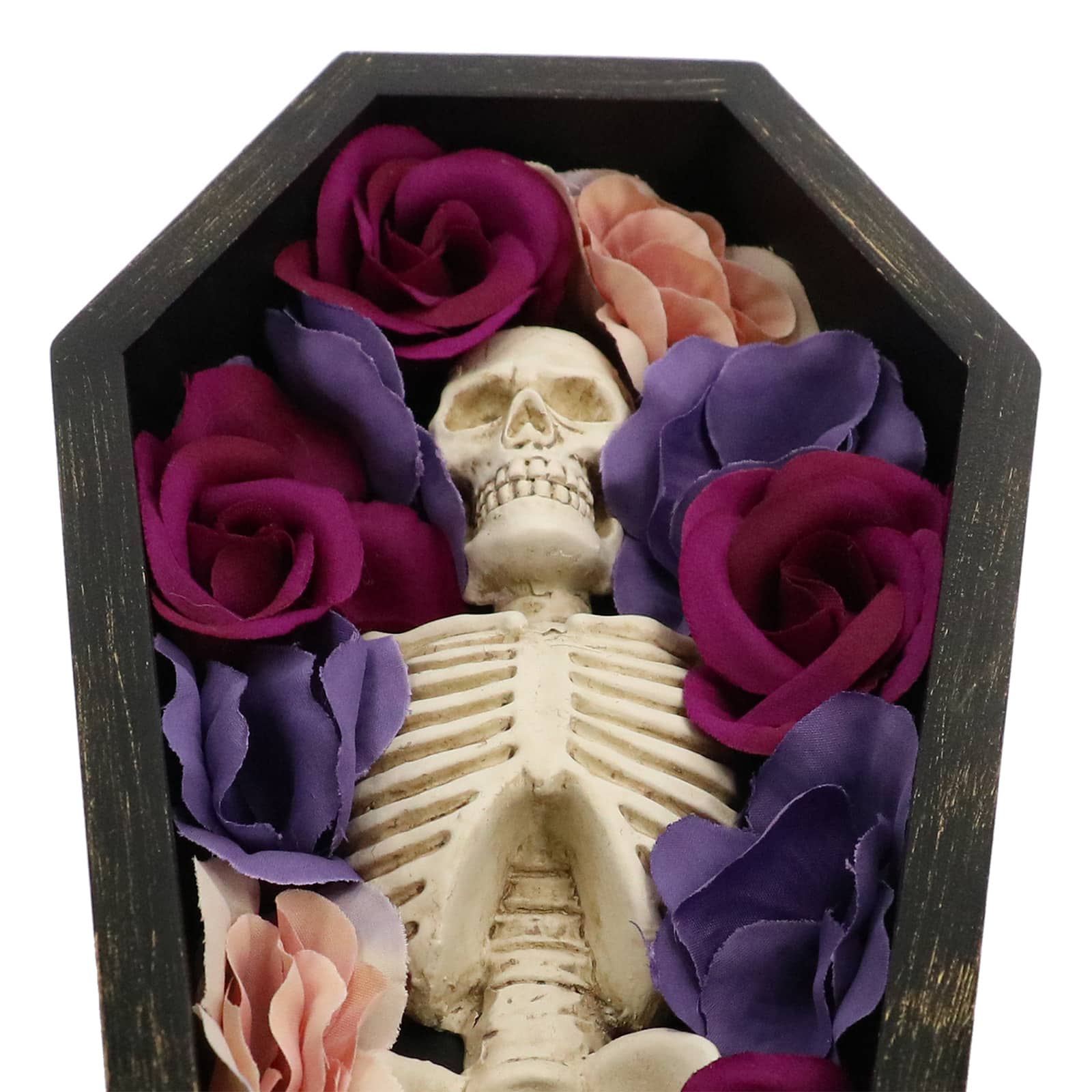 Grateful Dead T-Shirt  Woodcut Skeleton And Roses Grateful Dead Shirt