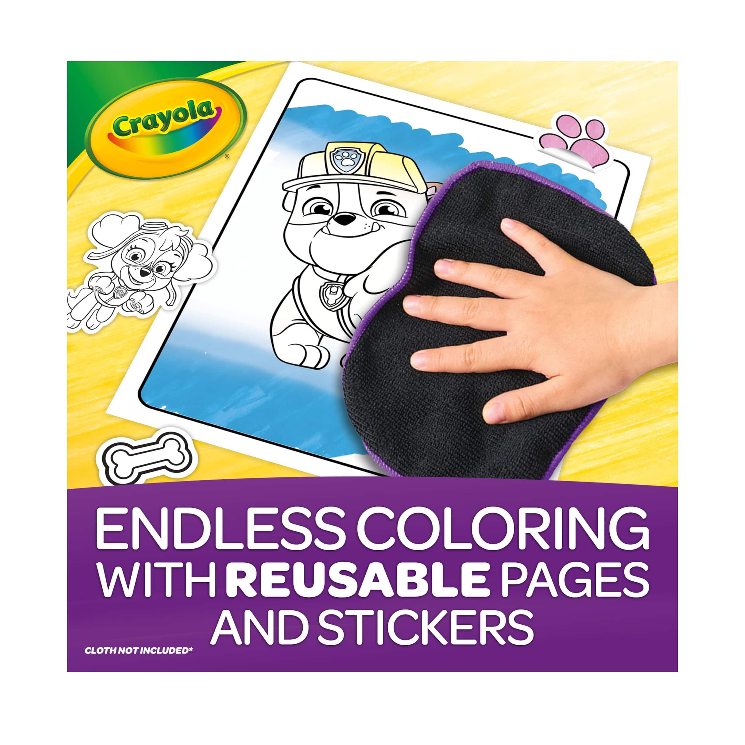 Crayola&#xAE; Colour &#x26; Erase&#x2122; PAW Patrol&#x2122; Sticker Activity Pad