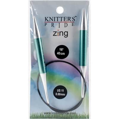 Knitter's Pride Zing 32-inch Circ Knitting Needle Size 13 - Craft