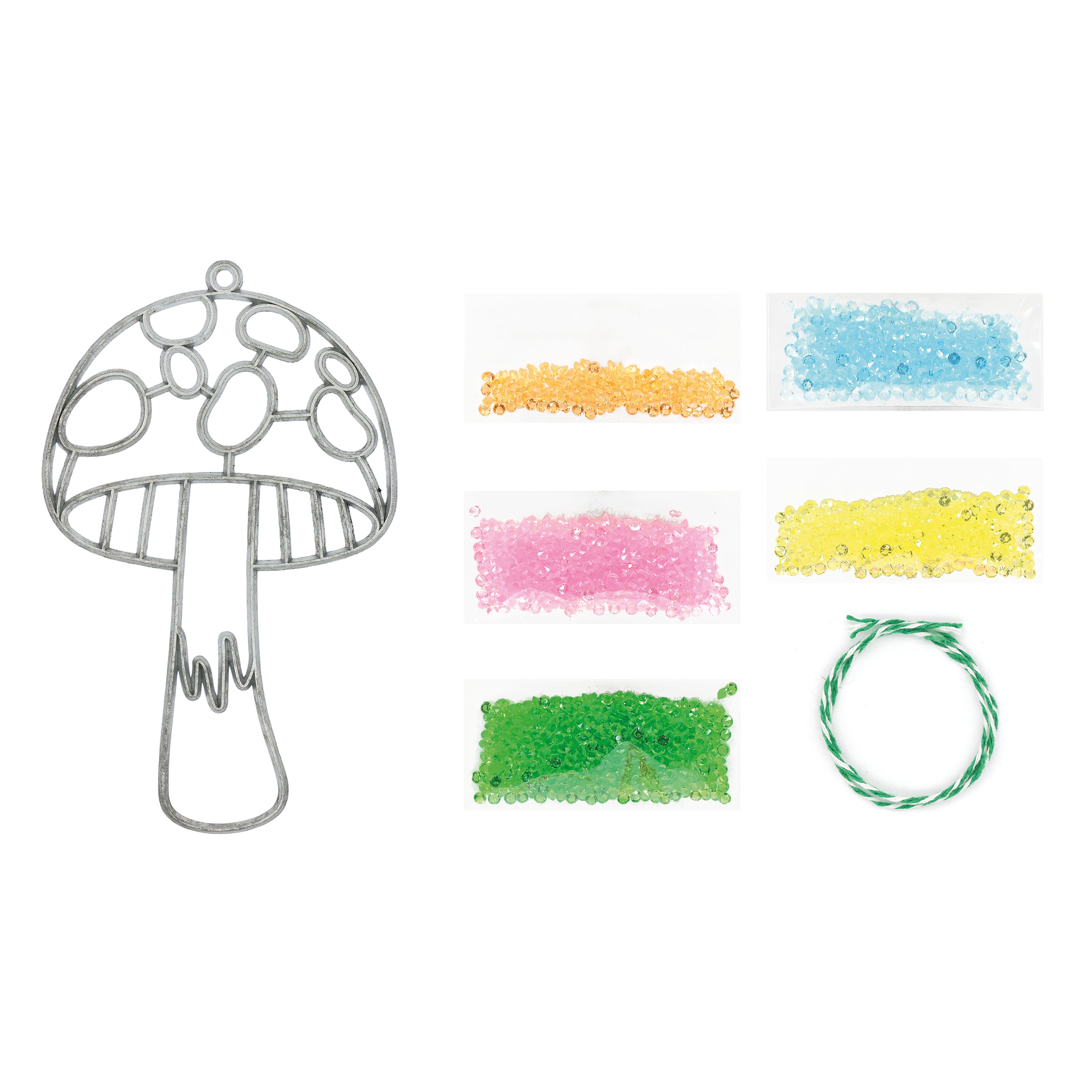 Mushroom Suncatcher Kit by Creatology&#x2122;