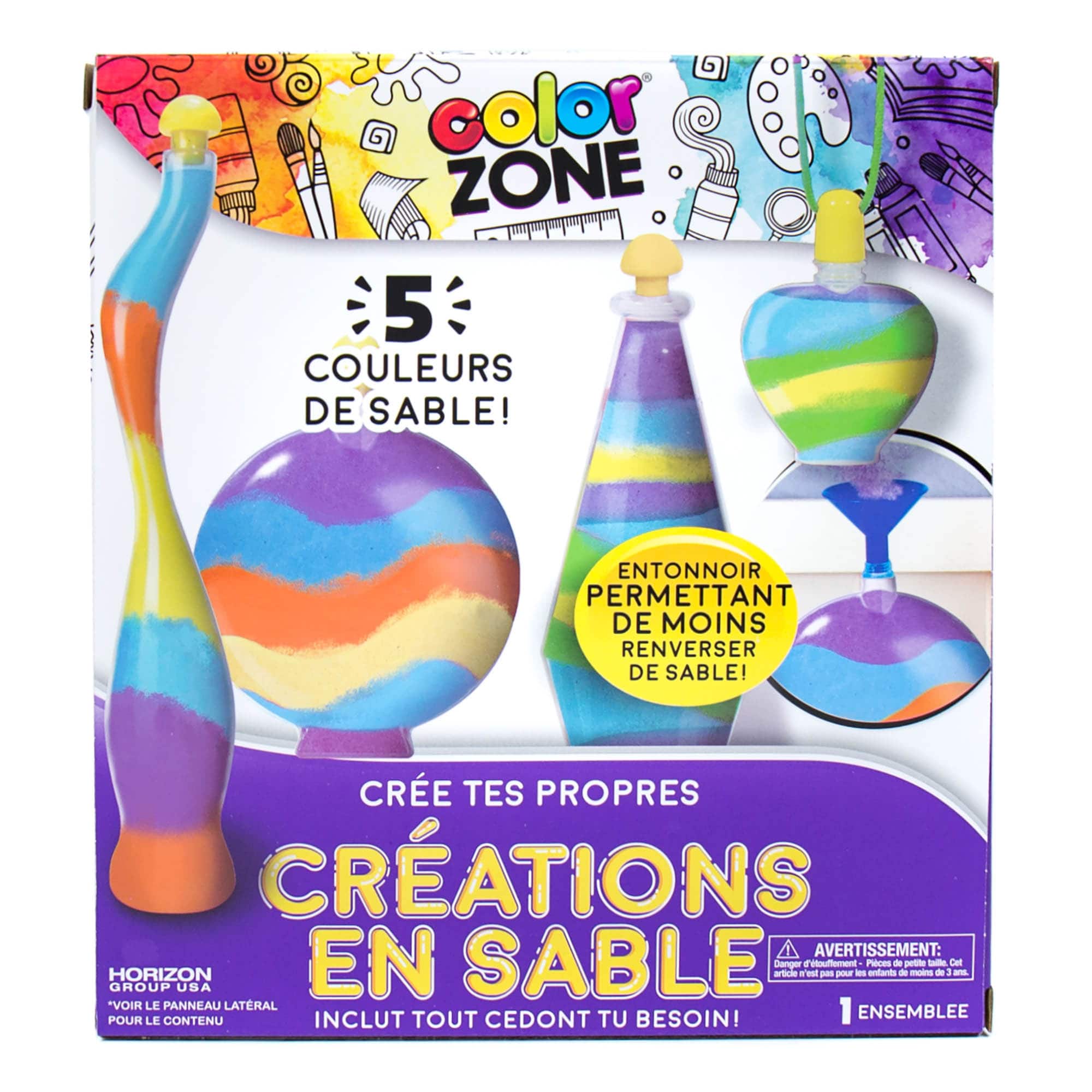 Color Zone&#xAE; Create Your Own Sand Art