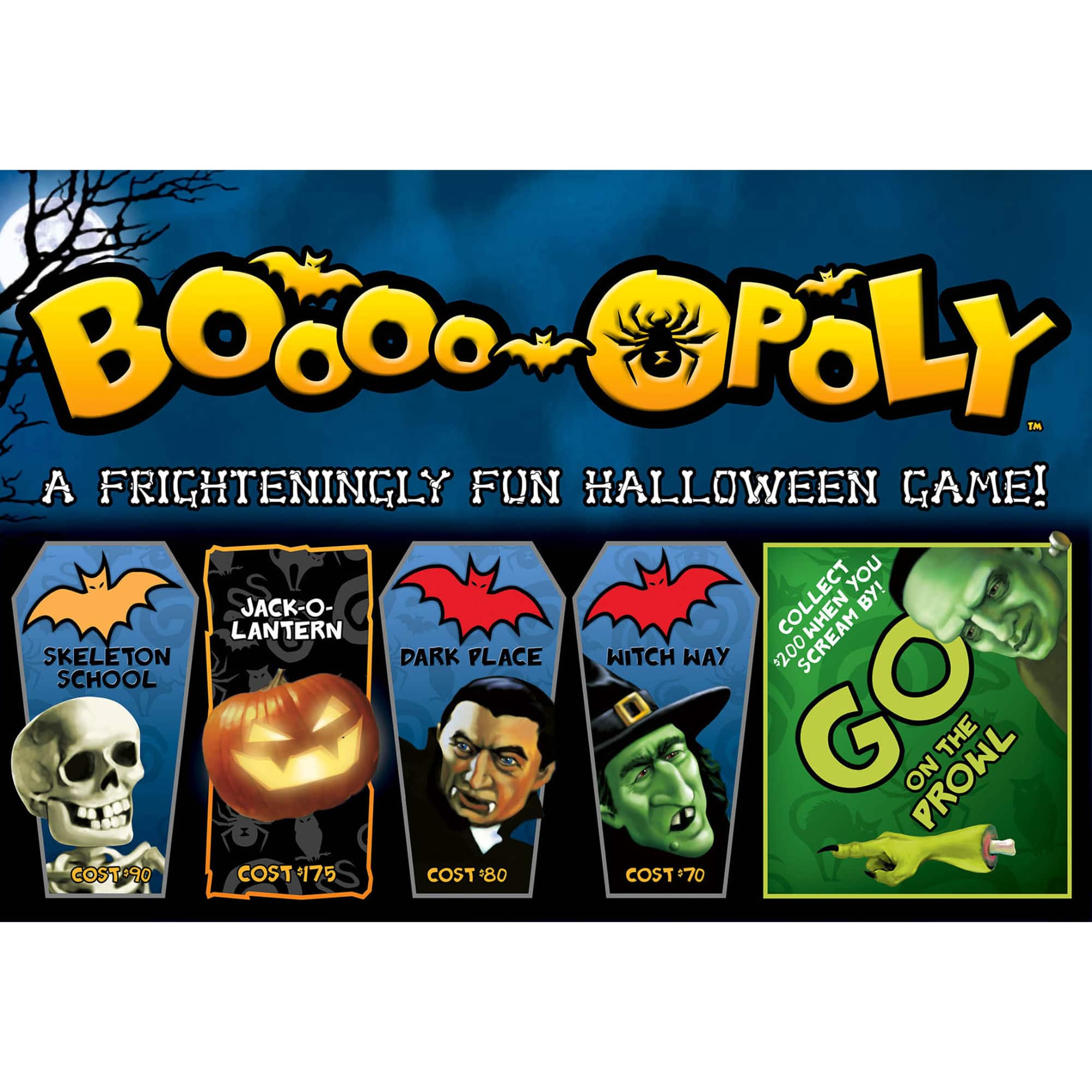 Late For The Sky BOO-Opoly&#x2122; Board Game