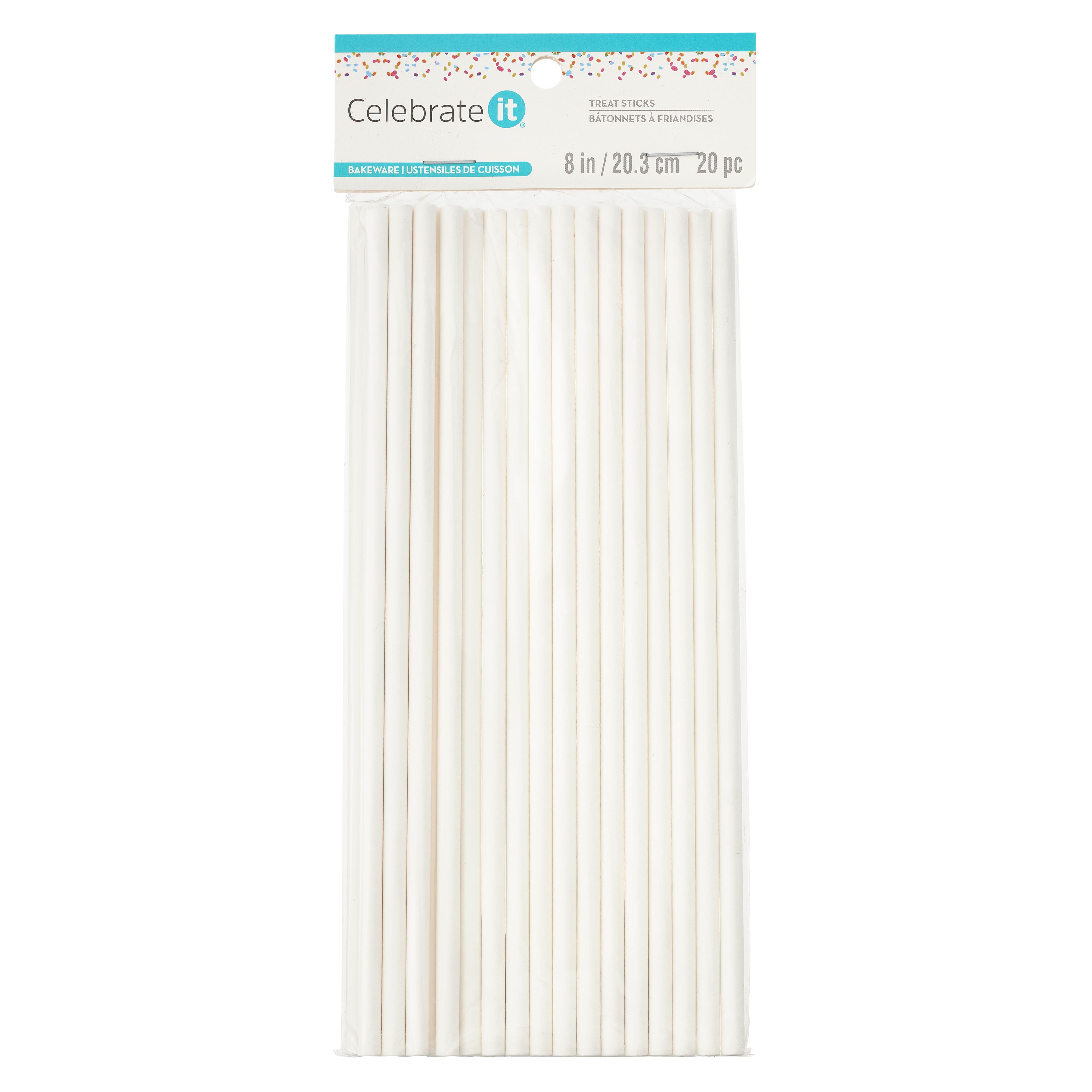 12 Packs: 20 ct. (240 total) 8" Cookie Sticks by Celebrate It®