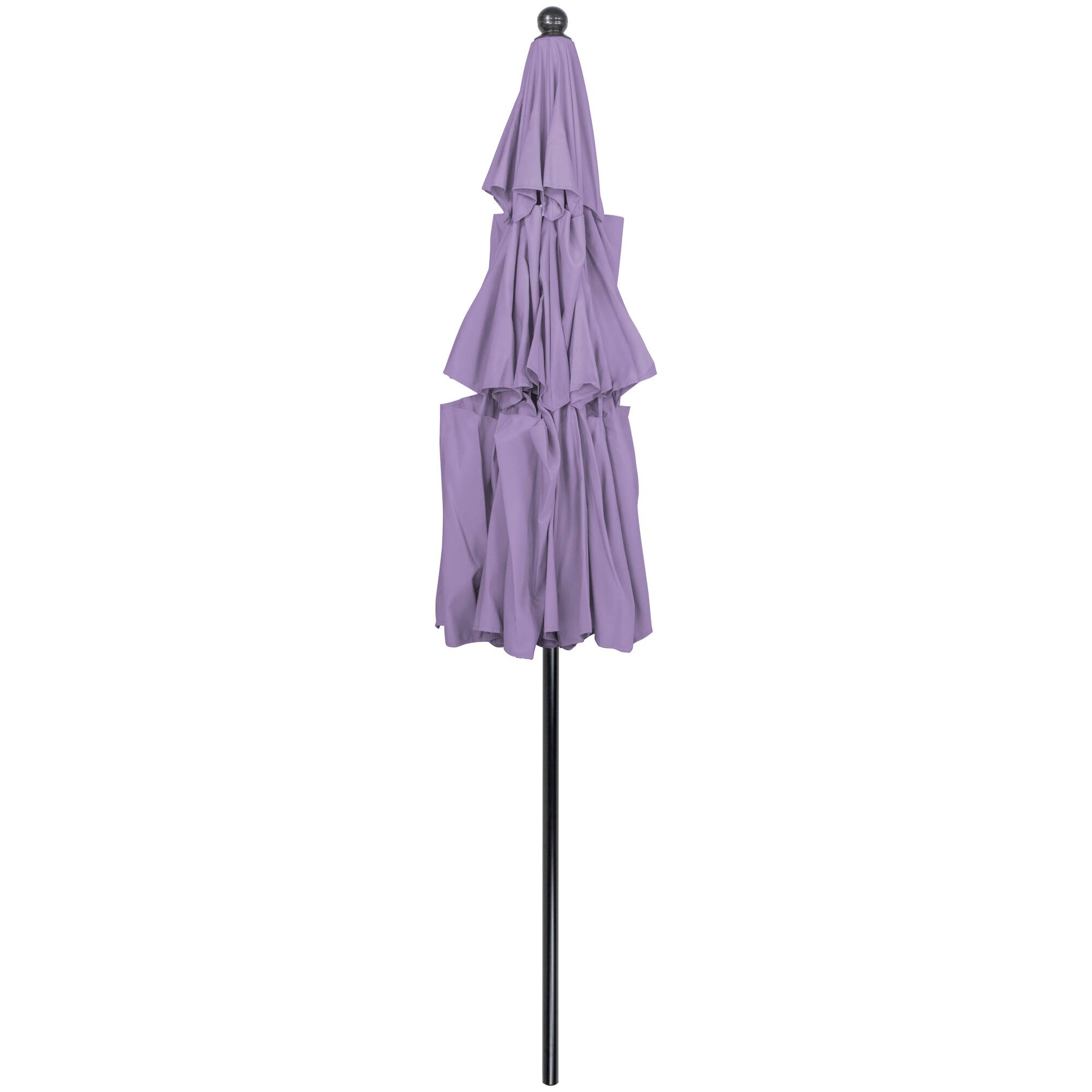 9.75ft. Outdoor Patio Market Umbrella with Hand Crank & Tilt