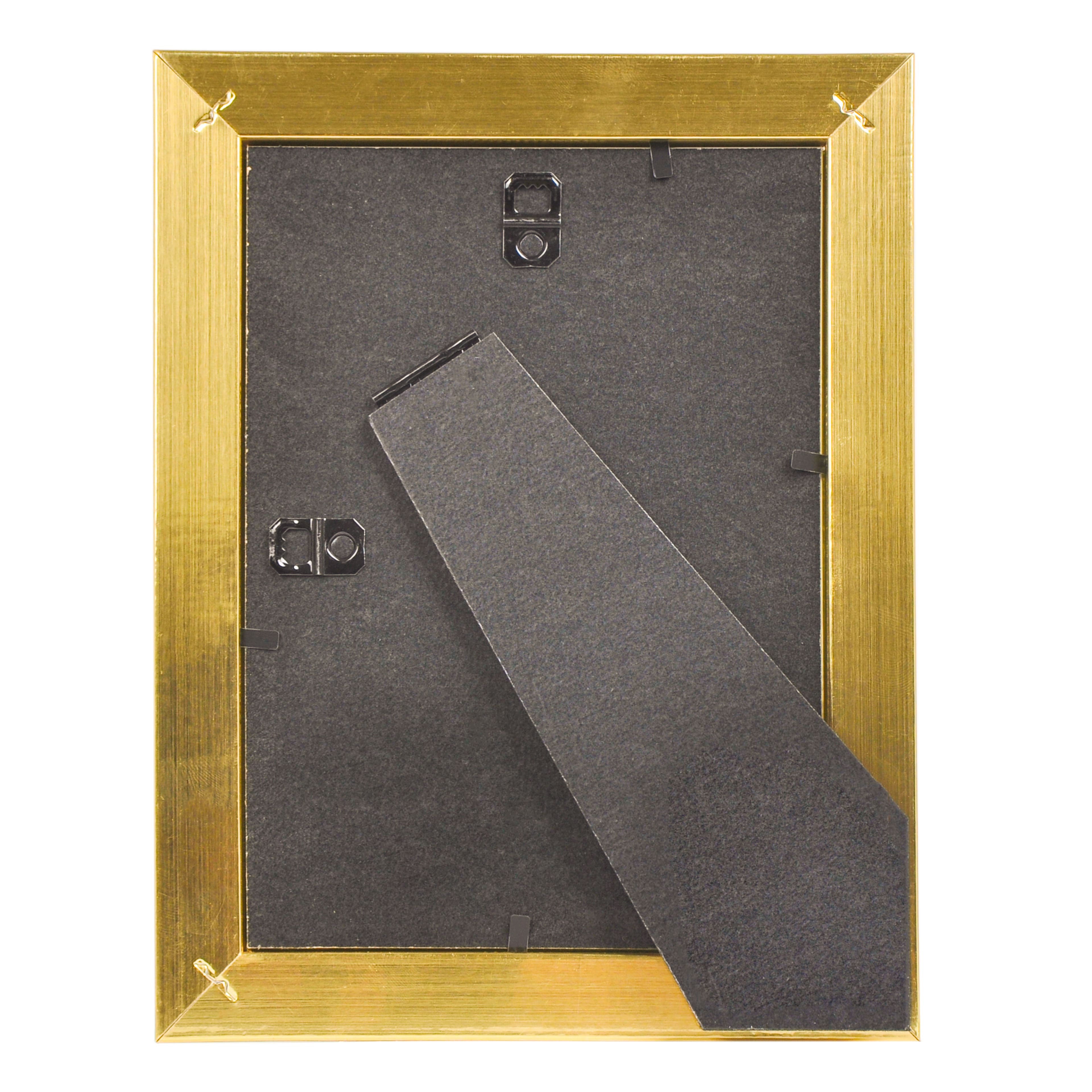 8 Pack: Gold Metallic Frame with Mat, Belmont by Studio D&#xE9;cor&#xAE;