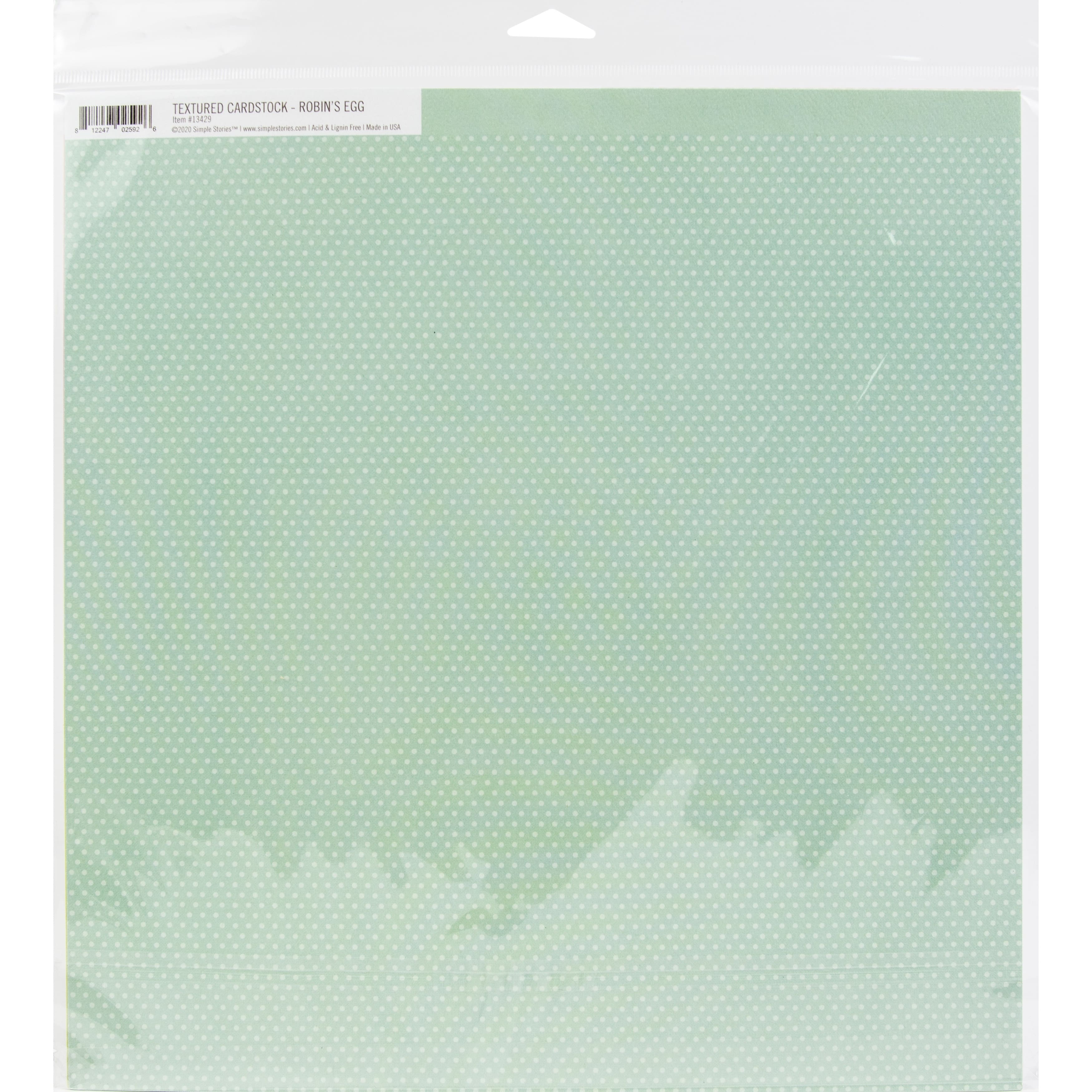 Simple Stories Color Vibe Double-Sided Paper Pack 12&#x22; x 12&#x22; 6/Pkg-Lights