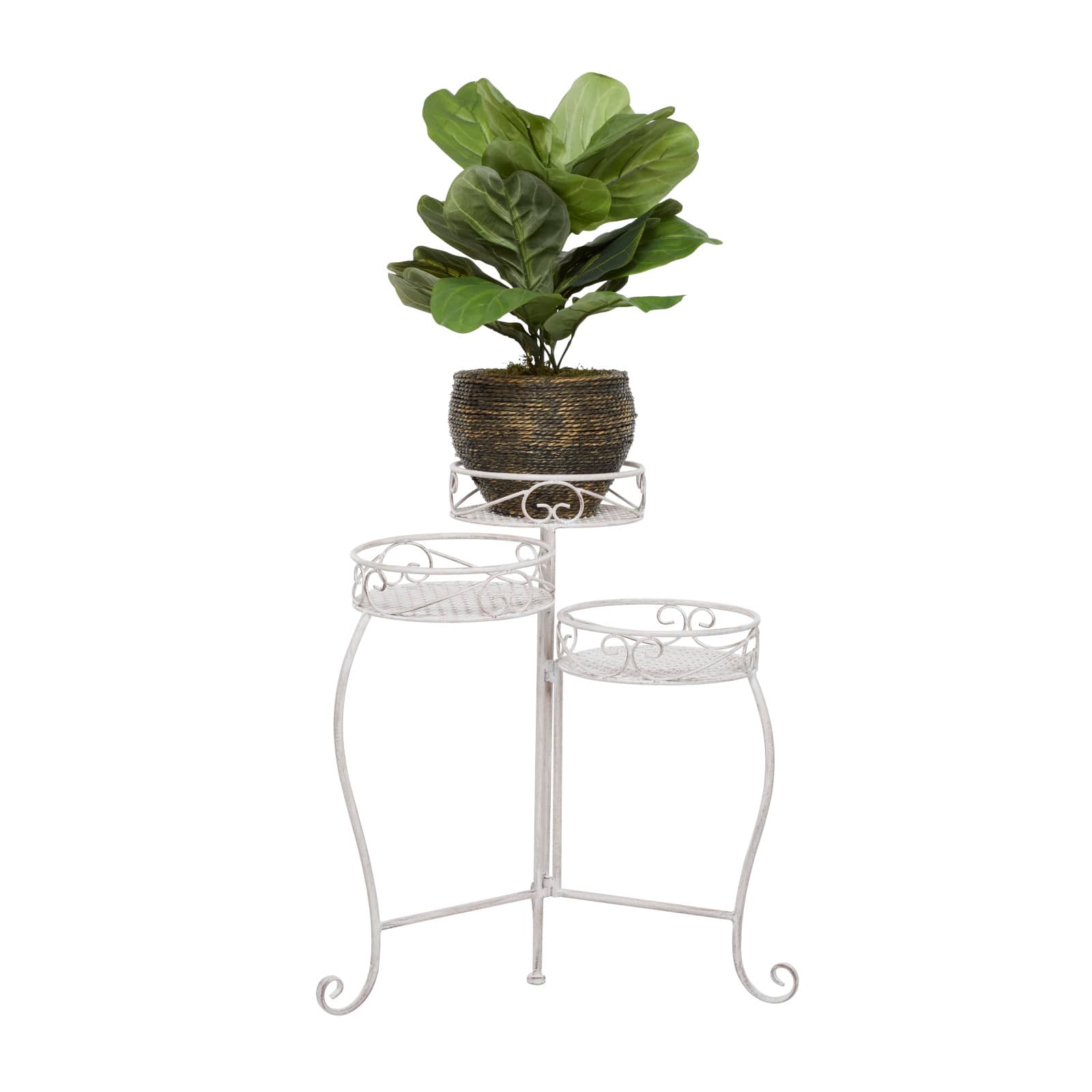 White Iron Country Cottage Plantstand, 23