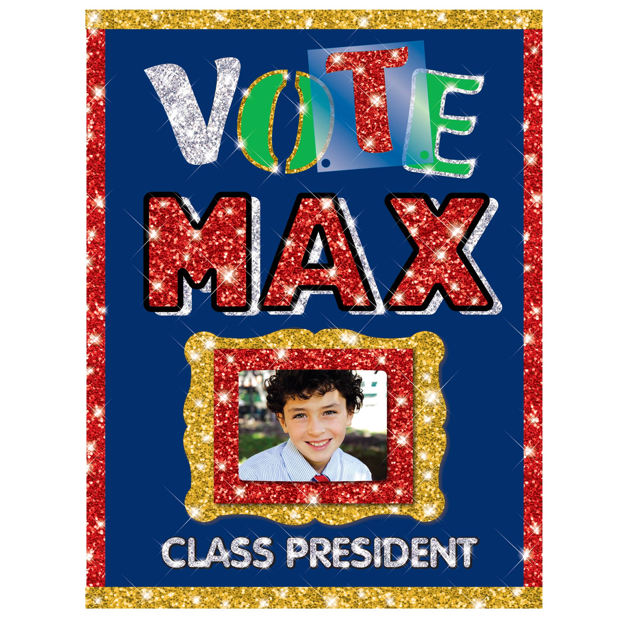 ArtSkills® 9" x 12" Classic Color Glitter Paper, 10 Sheets