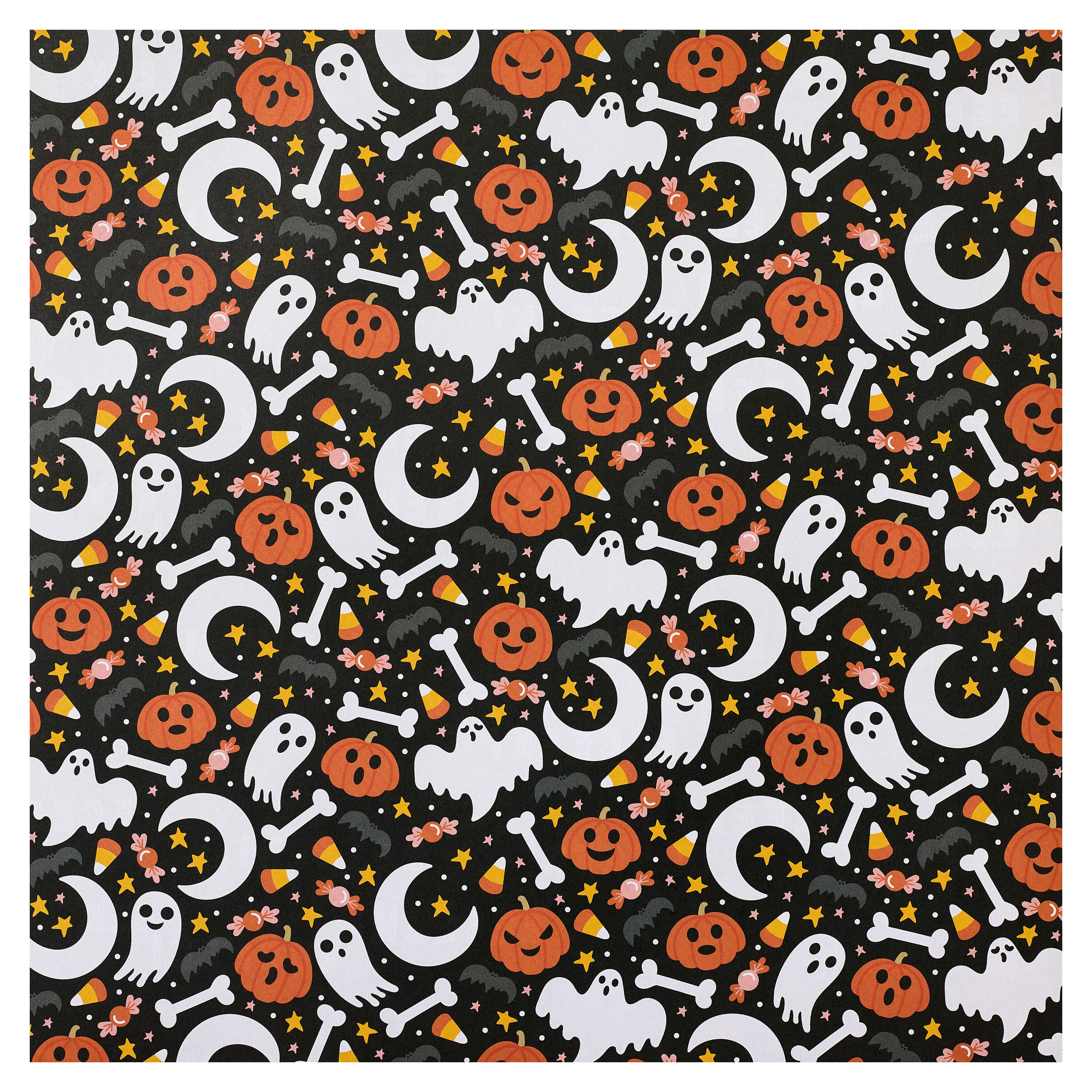 Happy Halloween Double-Sided Cardstock 12X12-Ghostly Damask