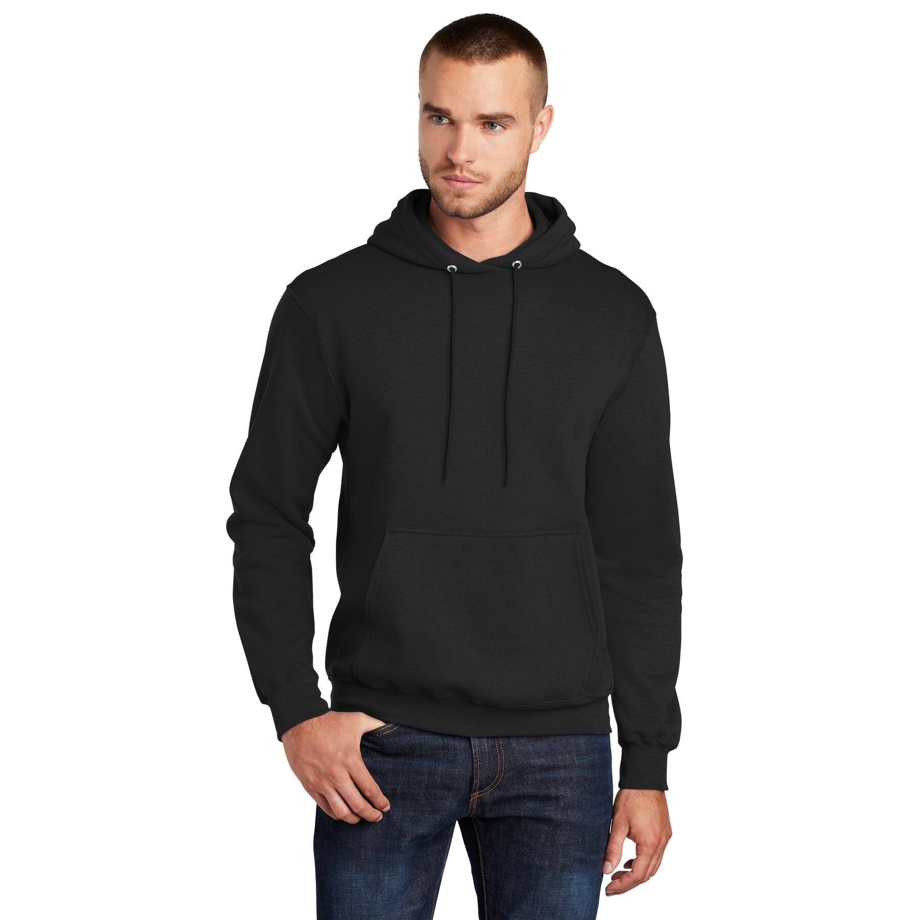 Port & Company® Tall Core Fleece Pullover Hooded Sweatshirt