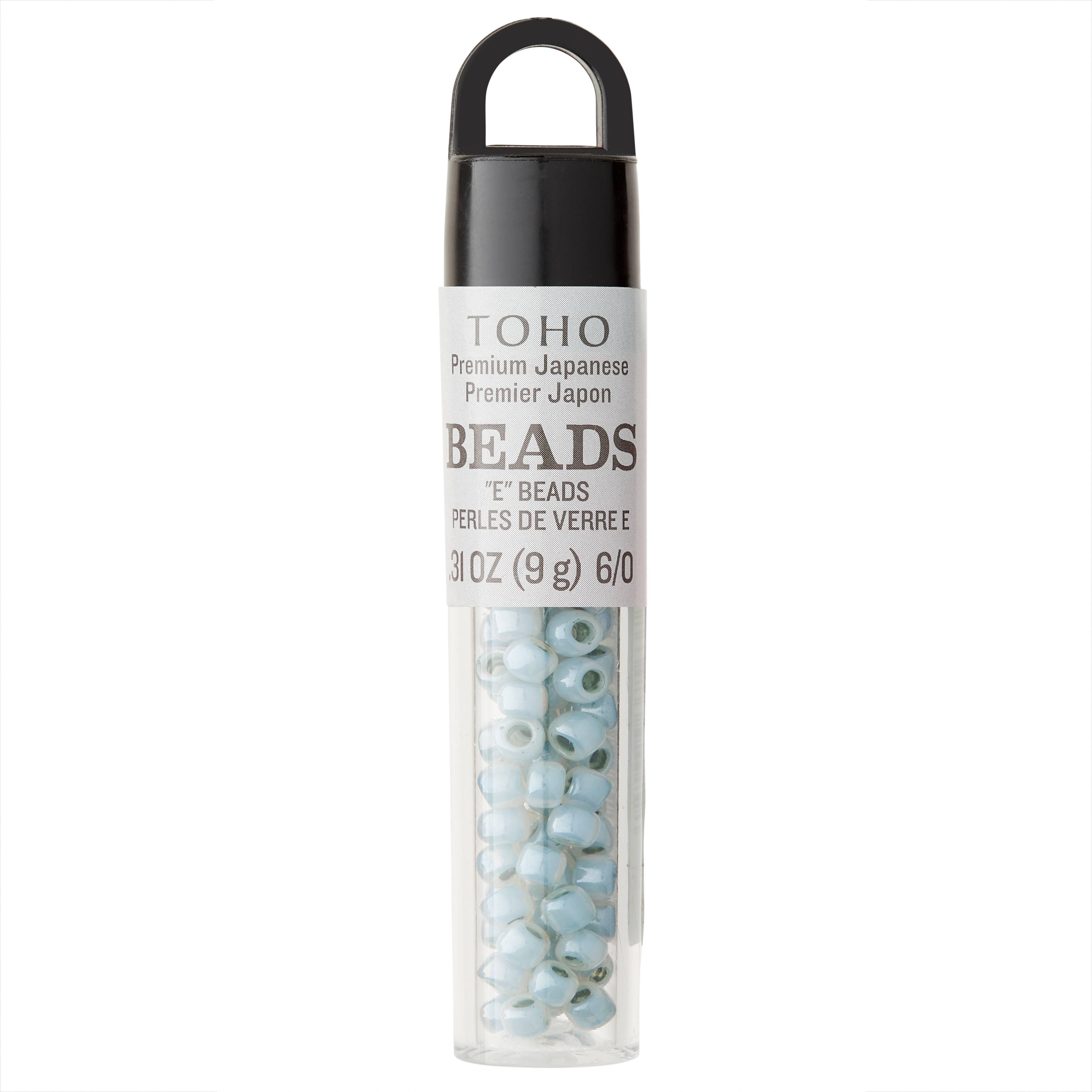 12 Pack: Toho&#xAE; Seafoam Luster Japanese Glass Seed Beads, 6/0