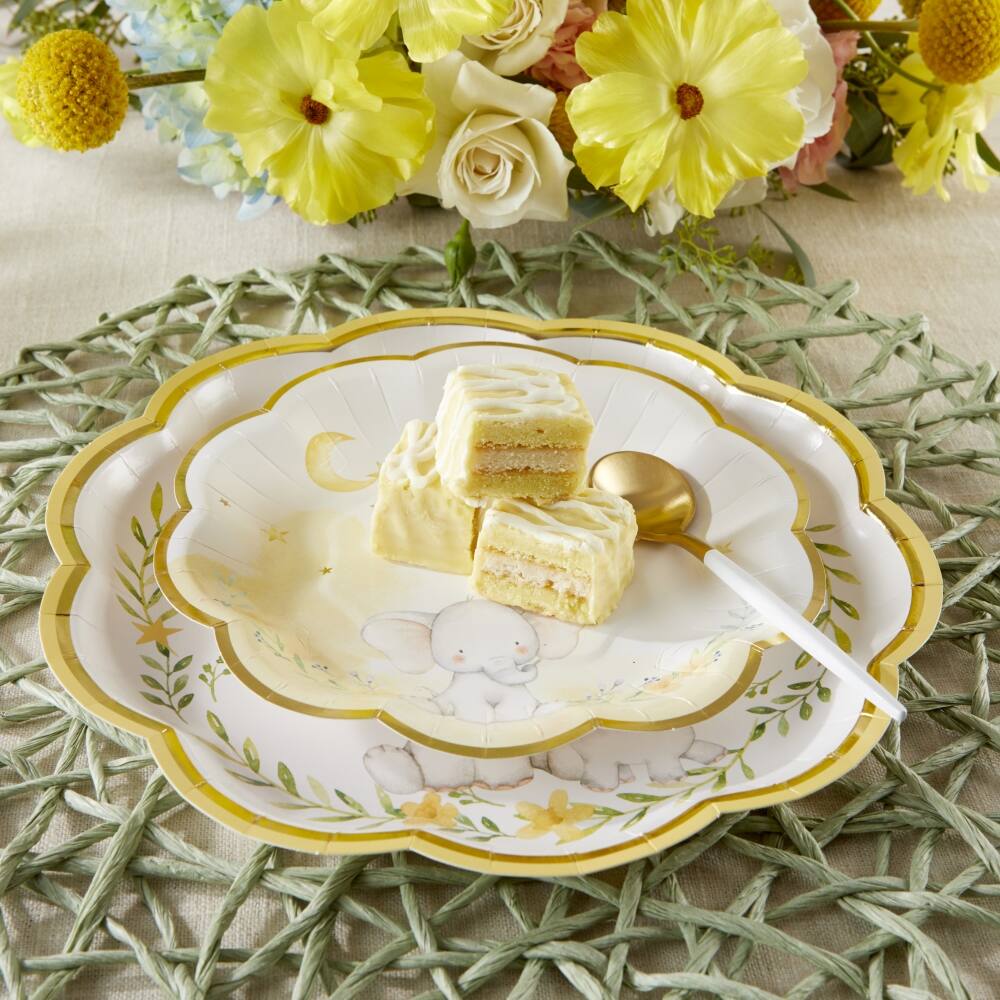 Kate Aspen® 7'' Elephant Baby Shower Premium Paper Plates, 16ct.