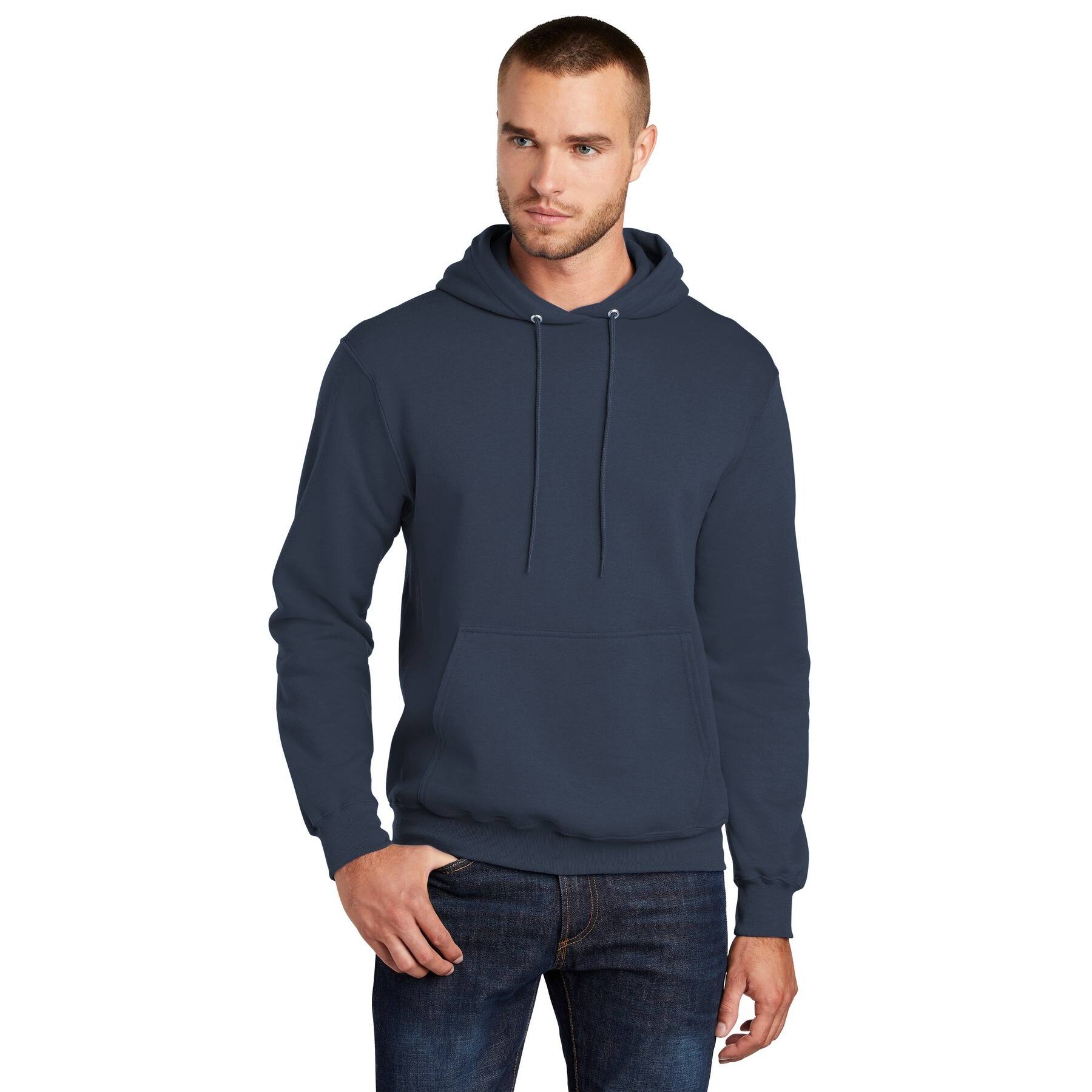 Port & Company® Tall Core Fleece Pullover Hooded Sweatshirt