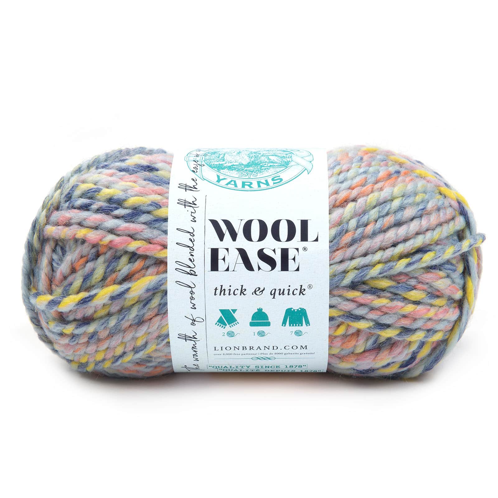 Lion Brand® Wool-Ease® Thick & Quick® Variegated Yarn