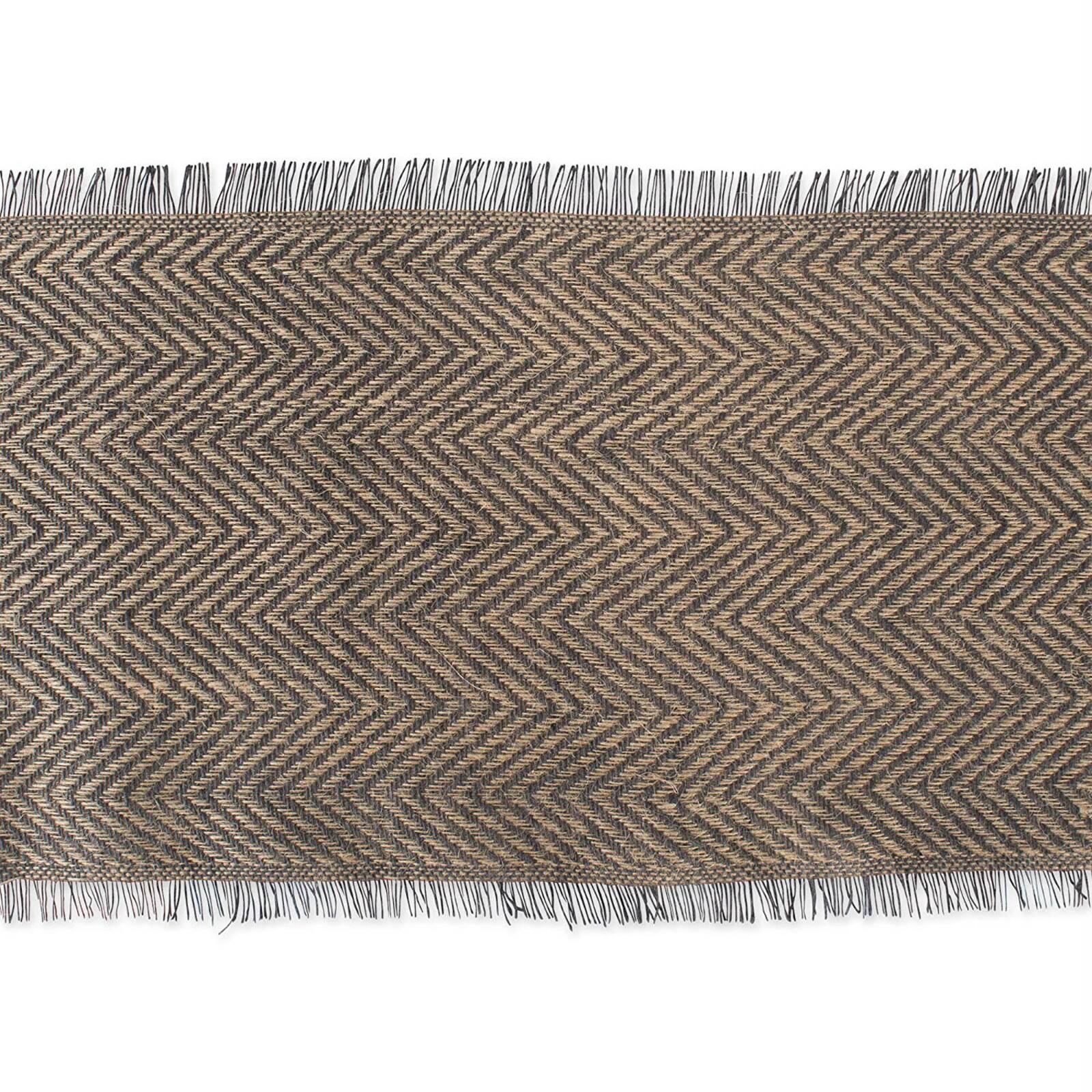 DII&#xAE; 108&#x22; Chevron Burlap Table Runner