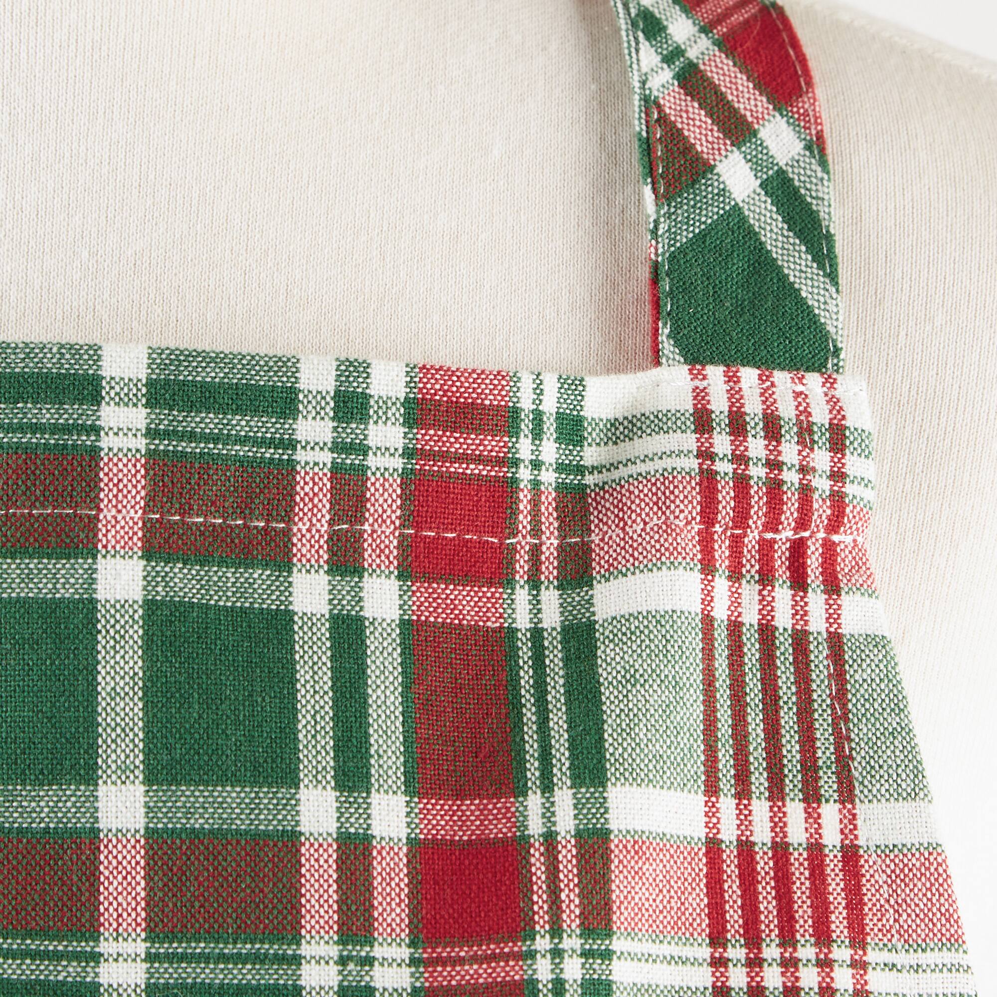 DII® Yuletide Plaid Apron