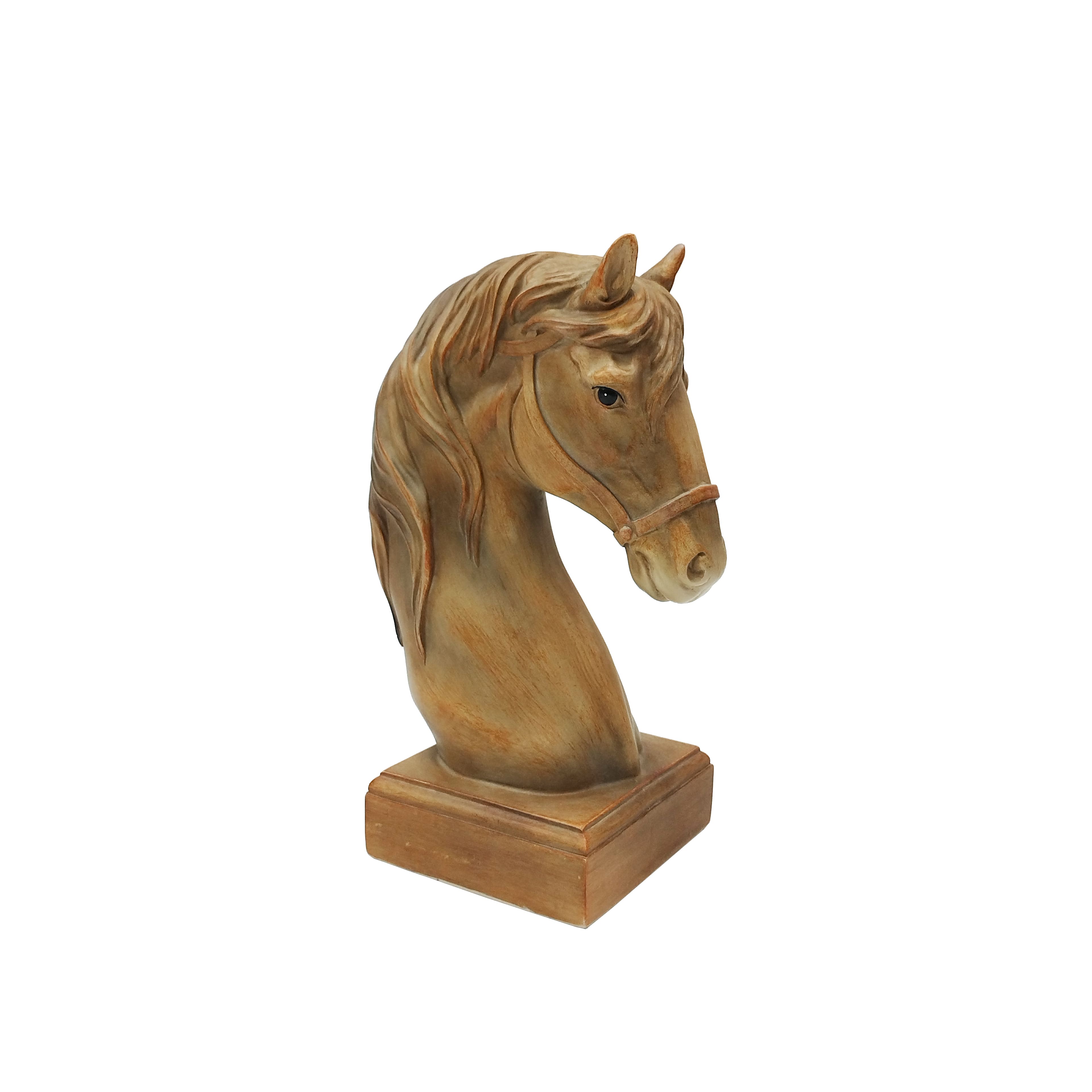 11" Brown Horse Bust Tabletop Décor by Ashland®