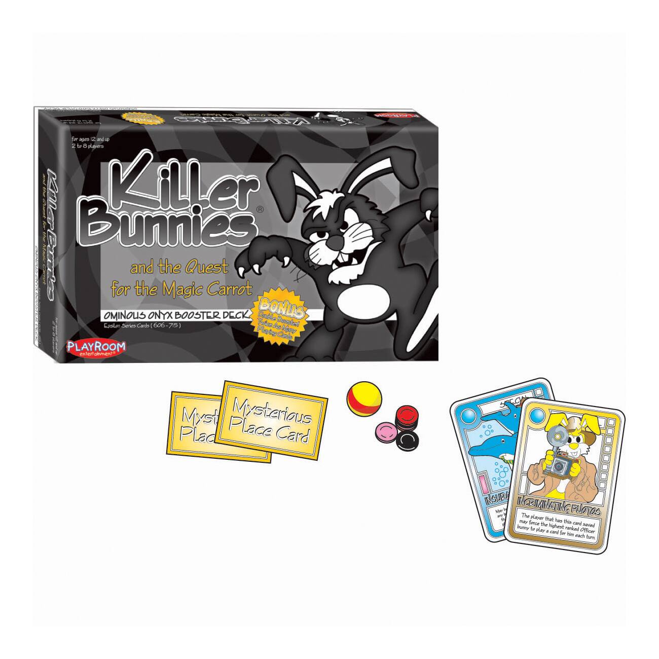 Killer Bunnies® and the Quest for the Magic Carrot: Ominous Onyx Booster Deck