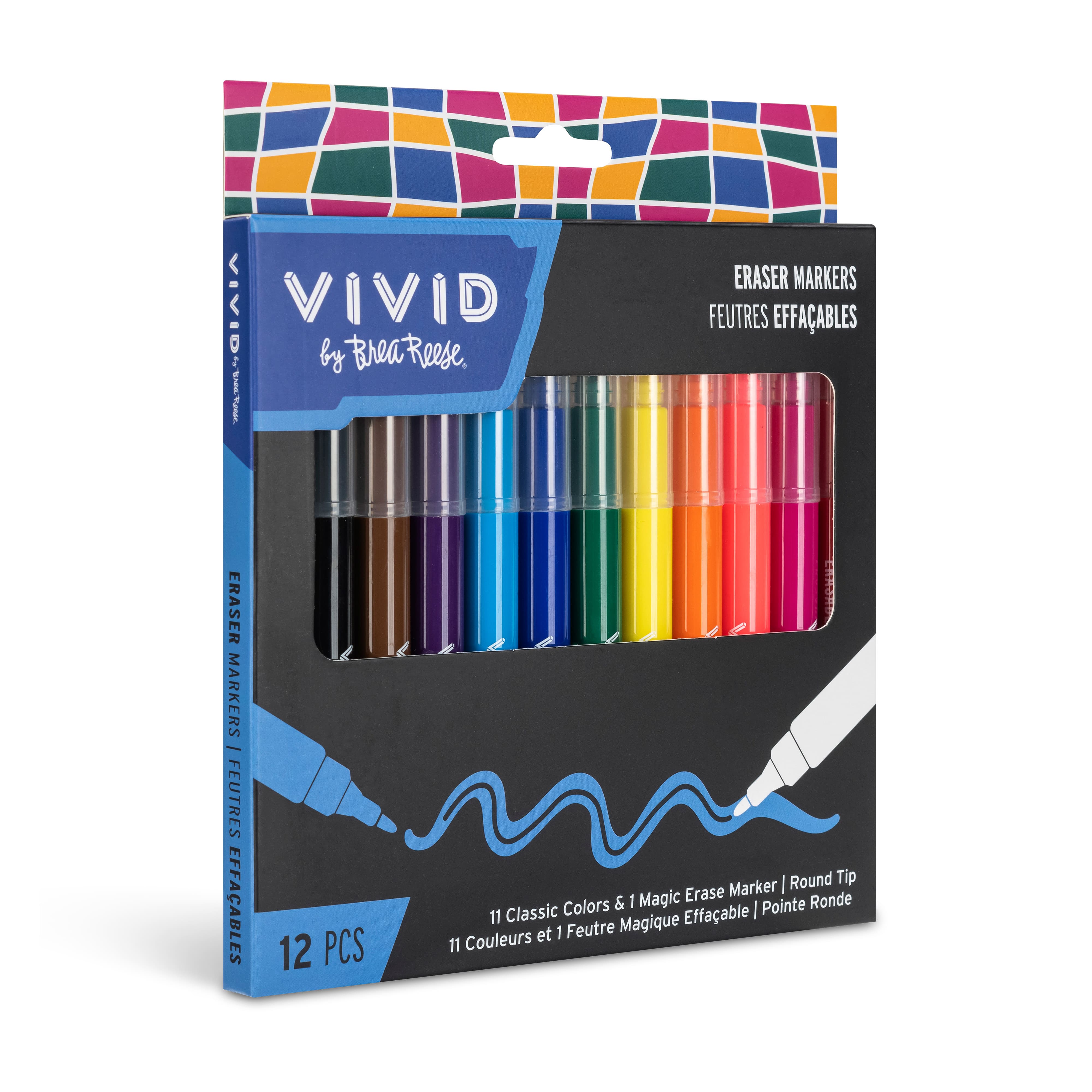 VIVID by Brea Reese&#xAE; Eraser Markers Set