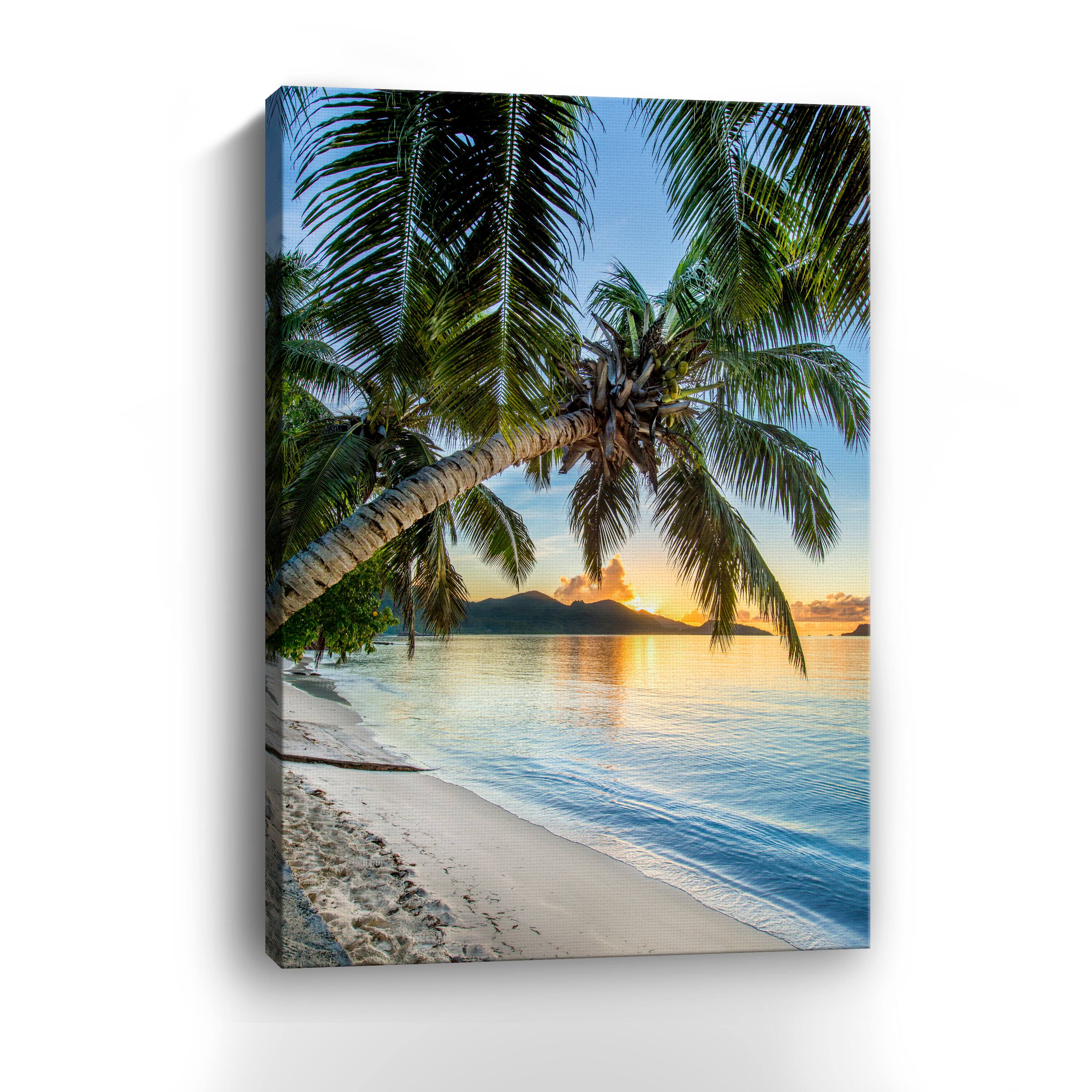 Beautiful Beach Sunset Canvas Giclee