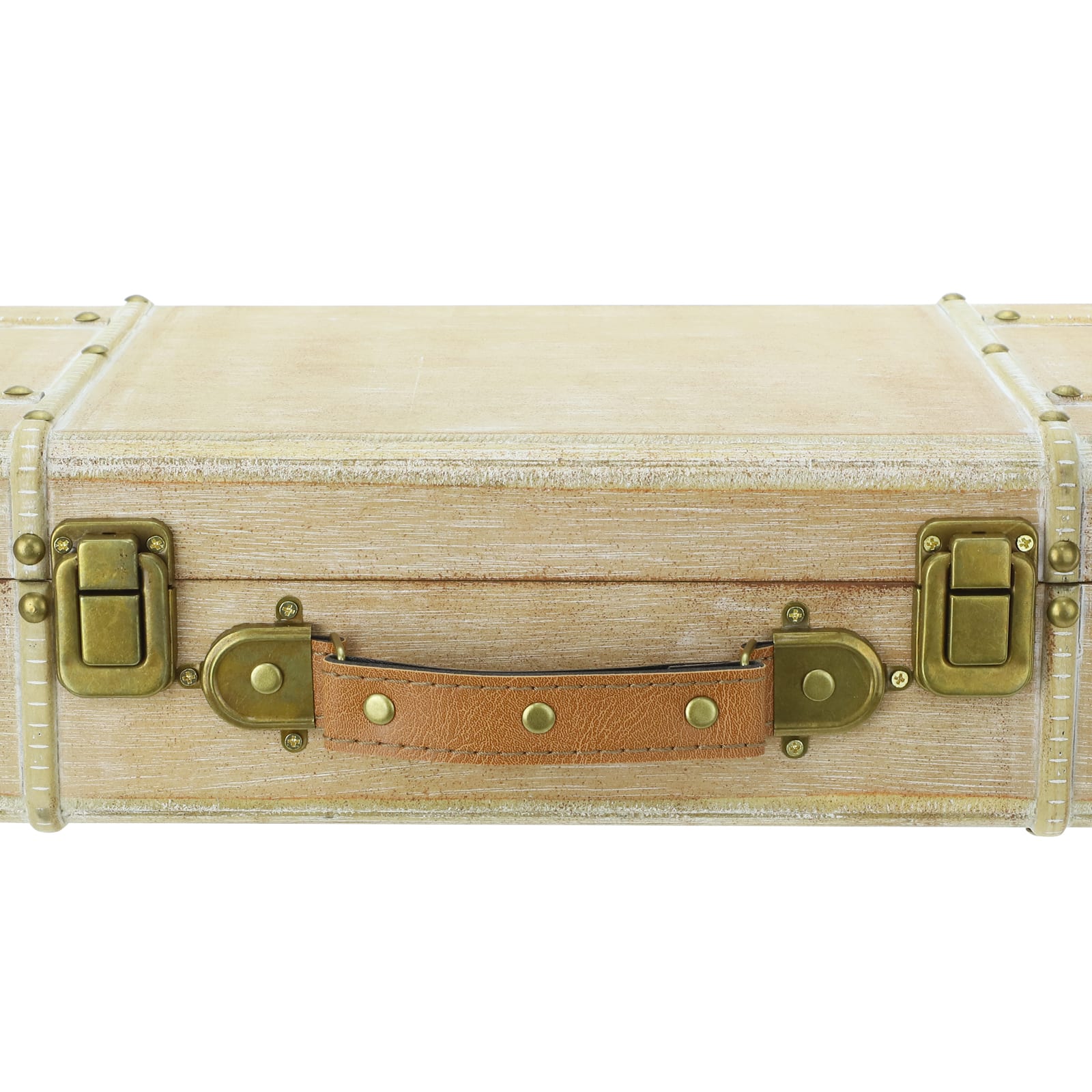 15.7&#x22; Tan Decorative Tabletop Trunk by Ashland&#xAE;