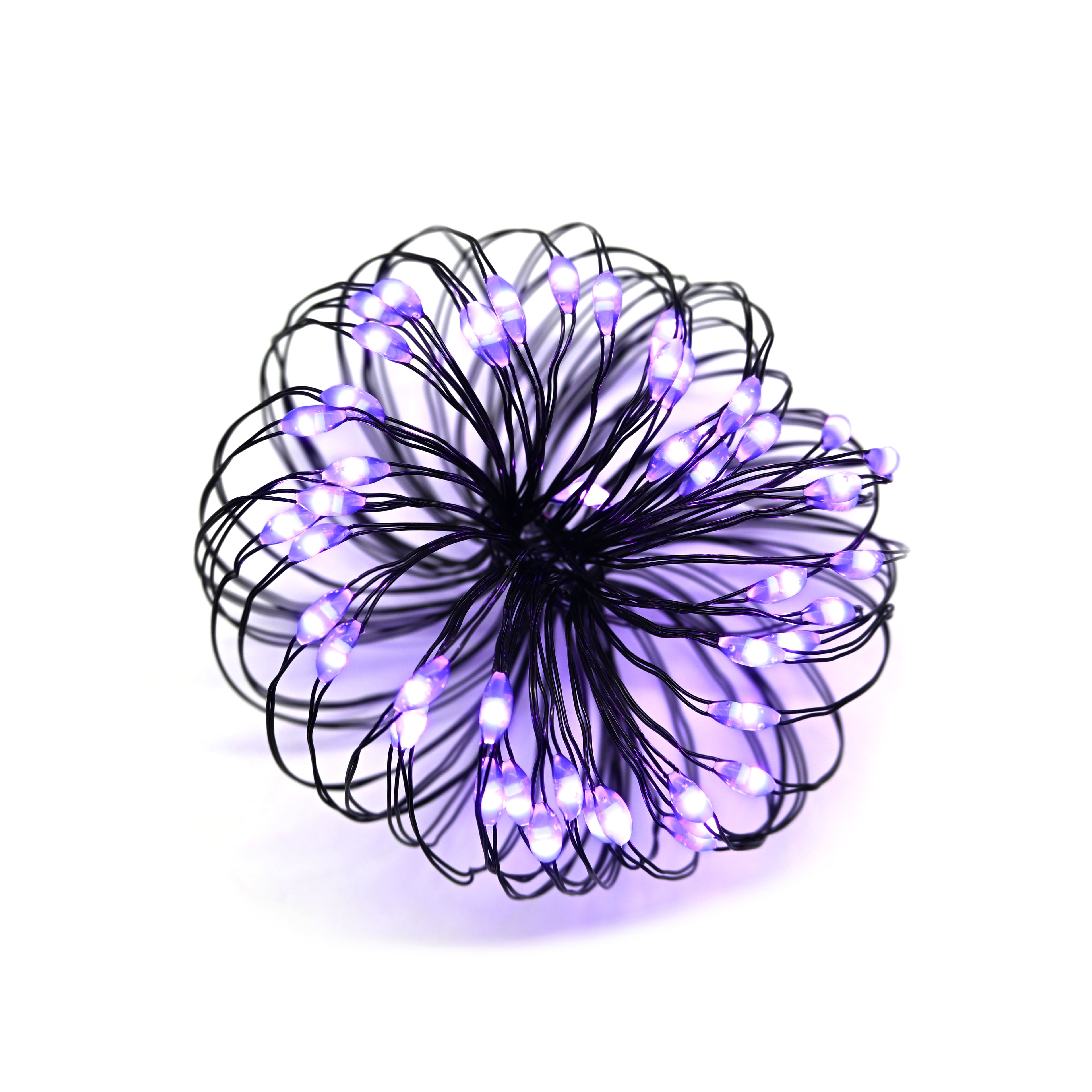 50ct. Colour Changing Orange & Purple LED String Lights by Ashland®