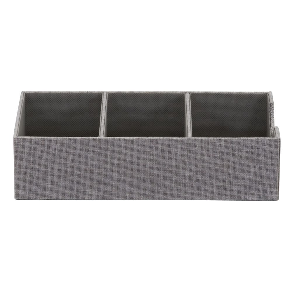 Household Essentials 3-Compartment Drawer Organizer