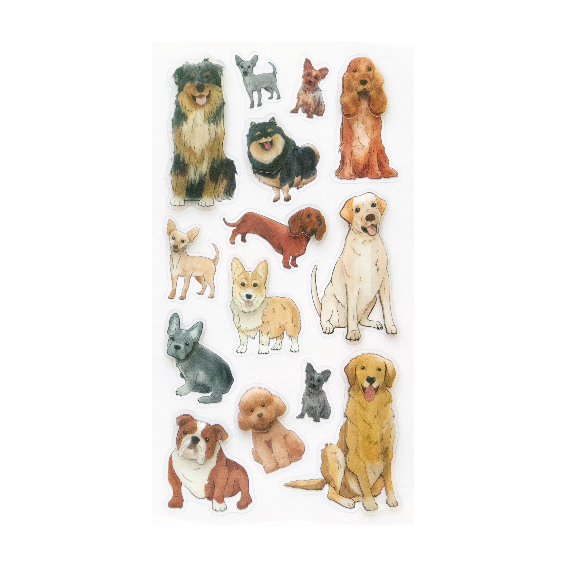 12 Pack: Dog Breeds Dimensional Stickers by Recollections™
