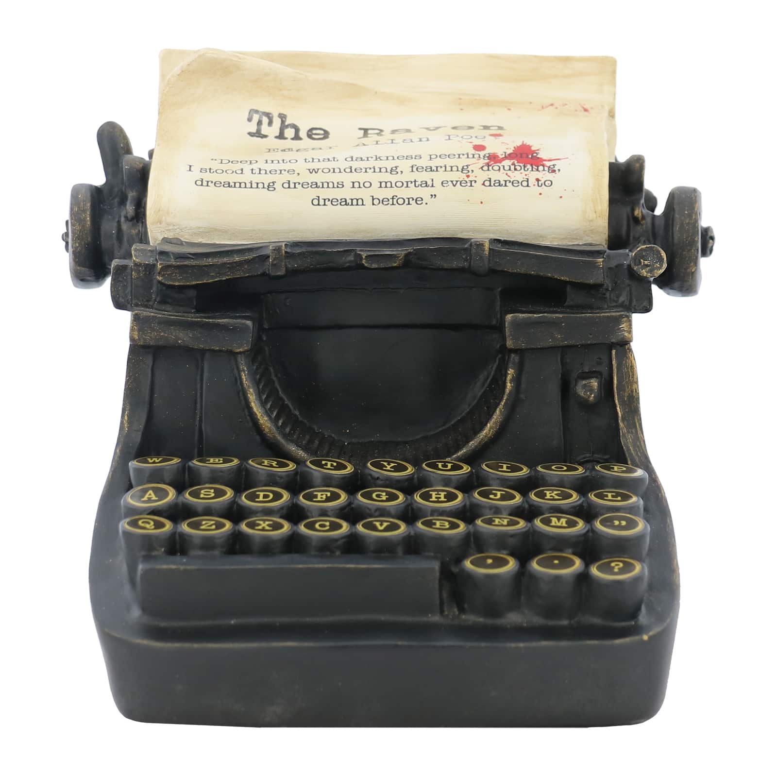 6.5&#x22; The Raven Typewriter Tabletop D&#xE9;cor by Ashland&#xAE;