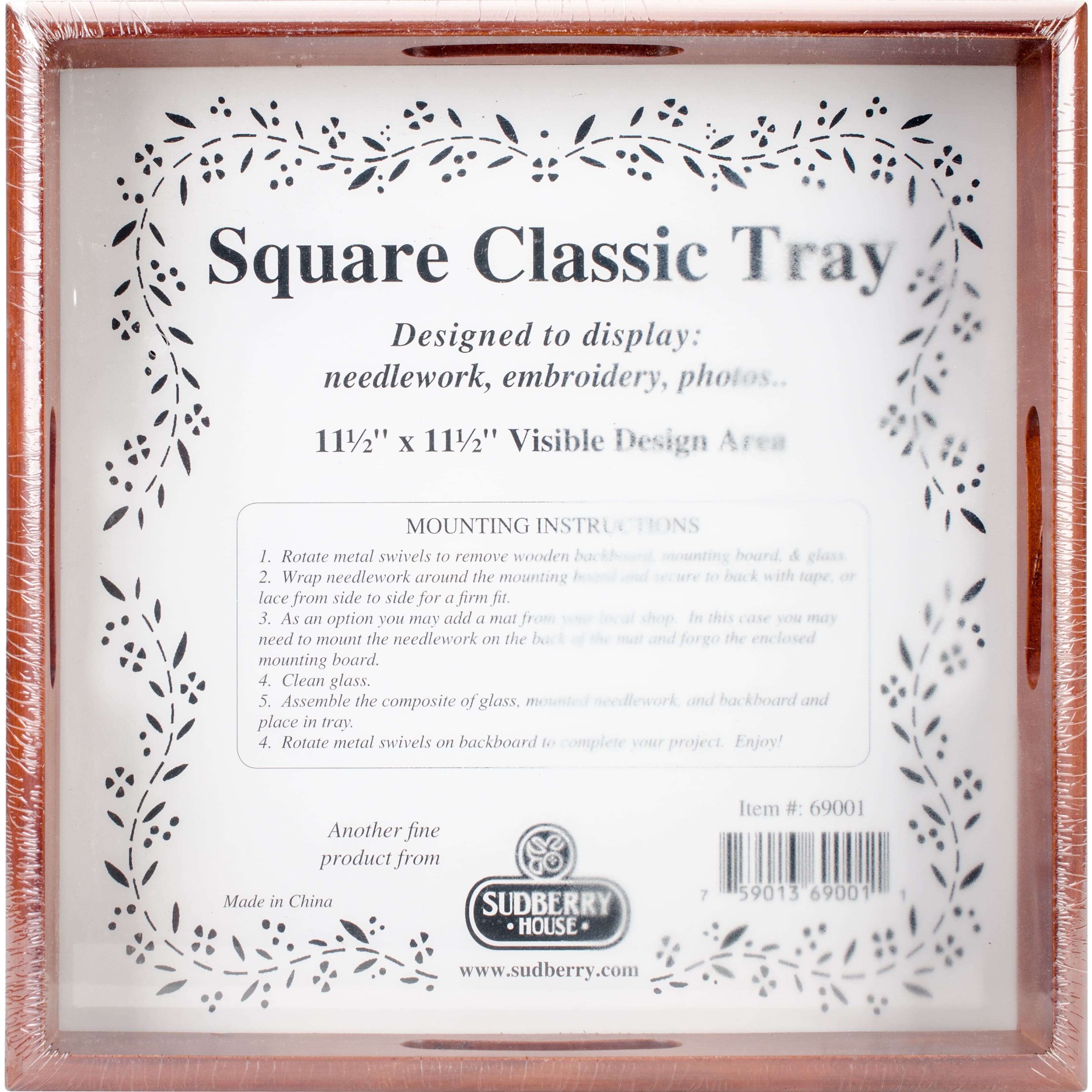 Sudberry House Mahogany Classic Tray