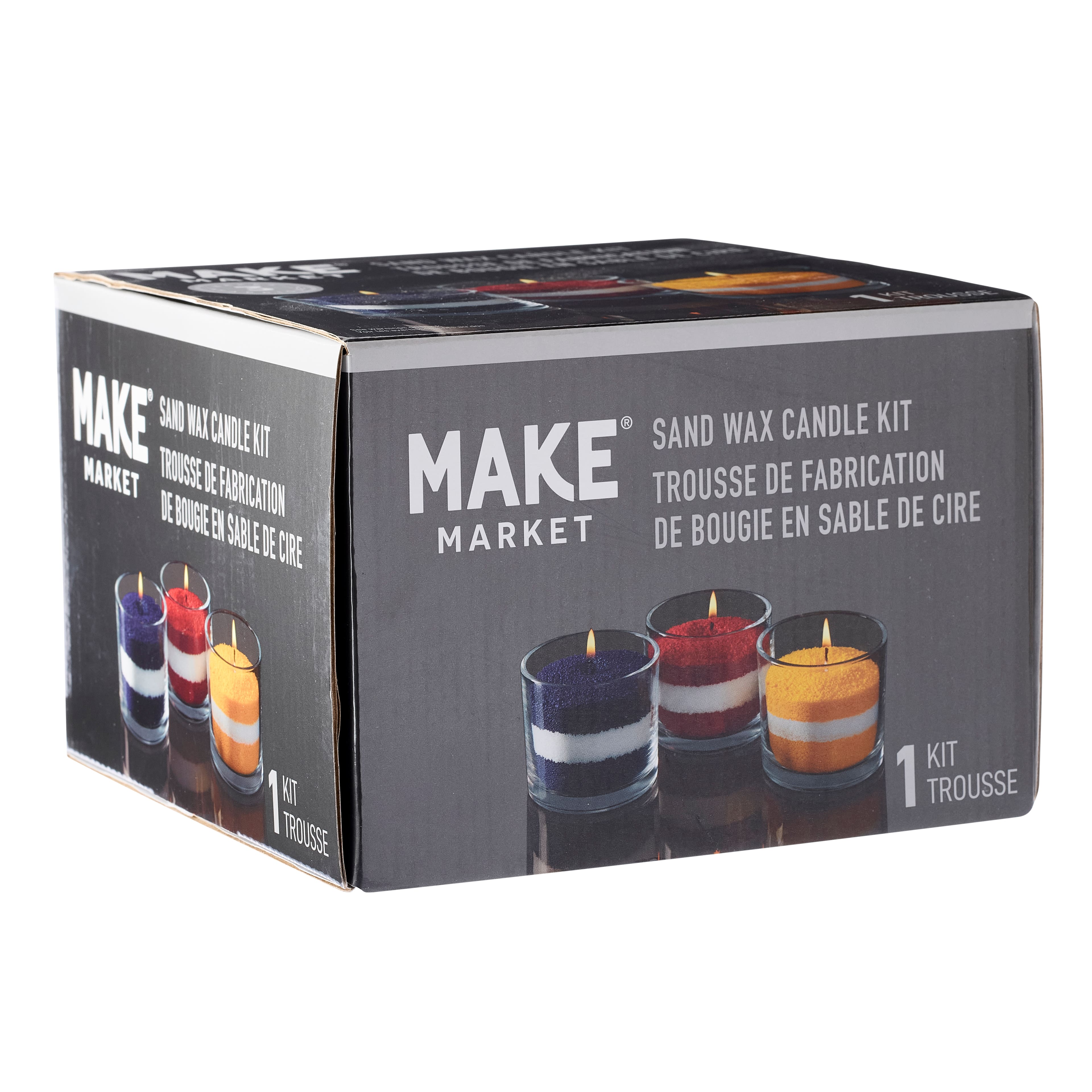 6 Pack: Sand Wax Candle Kit by Make Market&#xAE;