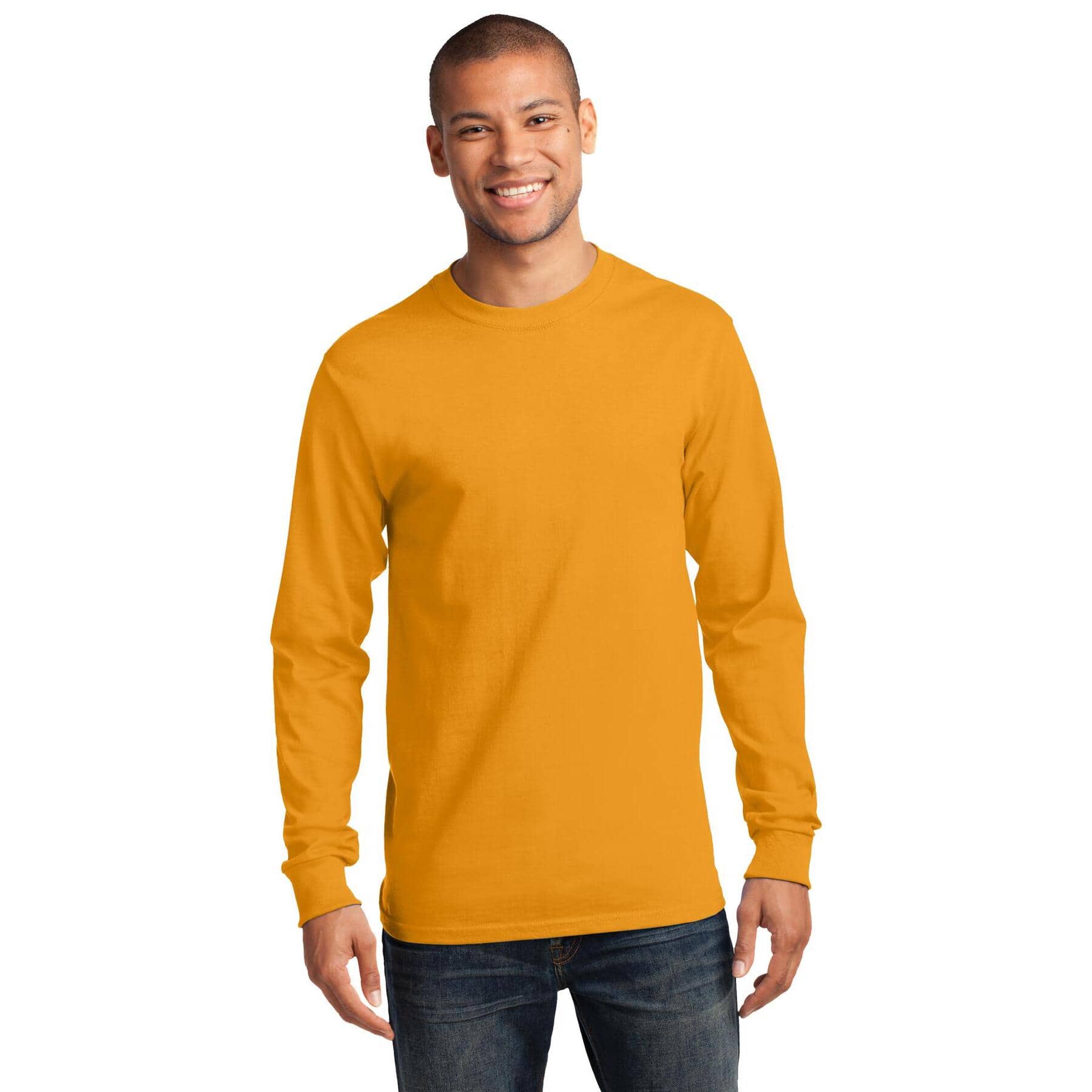 Port & Company® Color Long Sleeve Essential T-Shirt