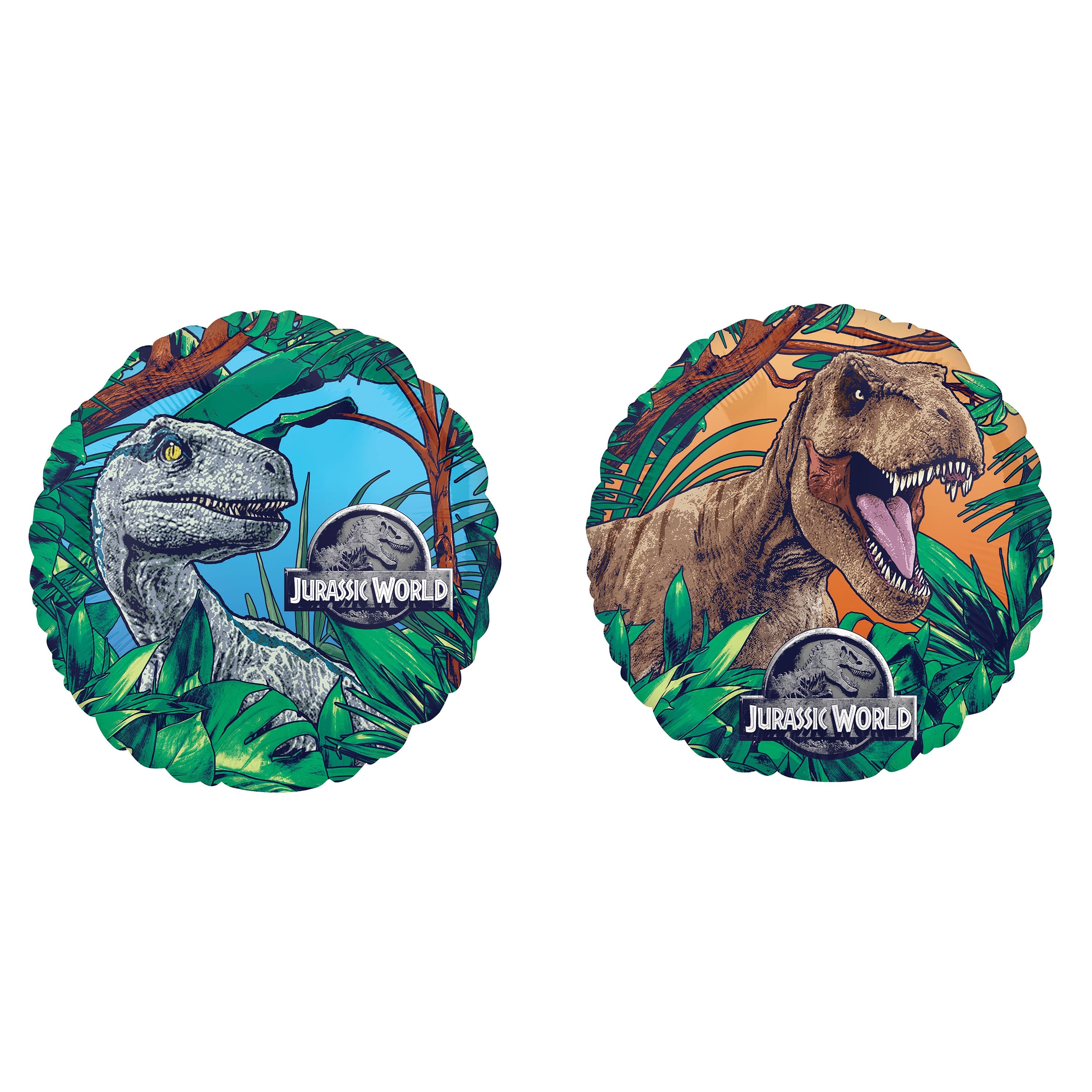 18" Double-Sided Jurassic World Foil Balloon