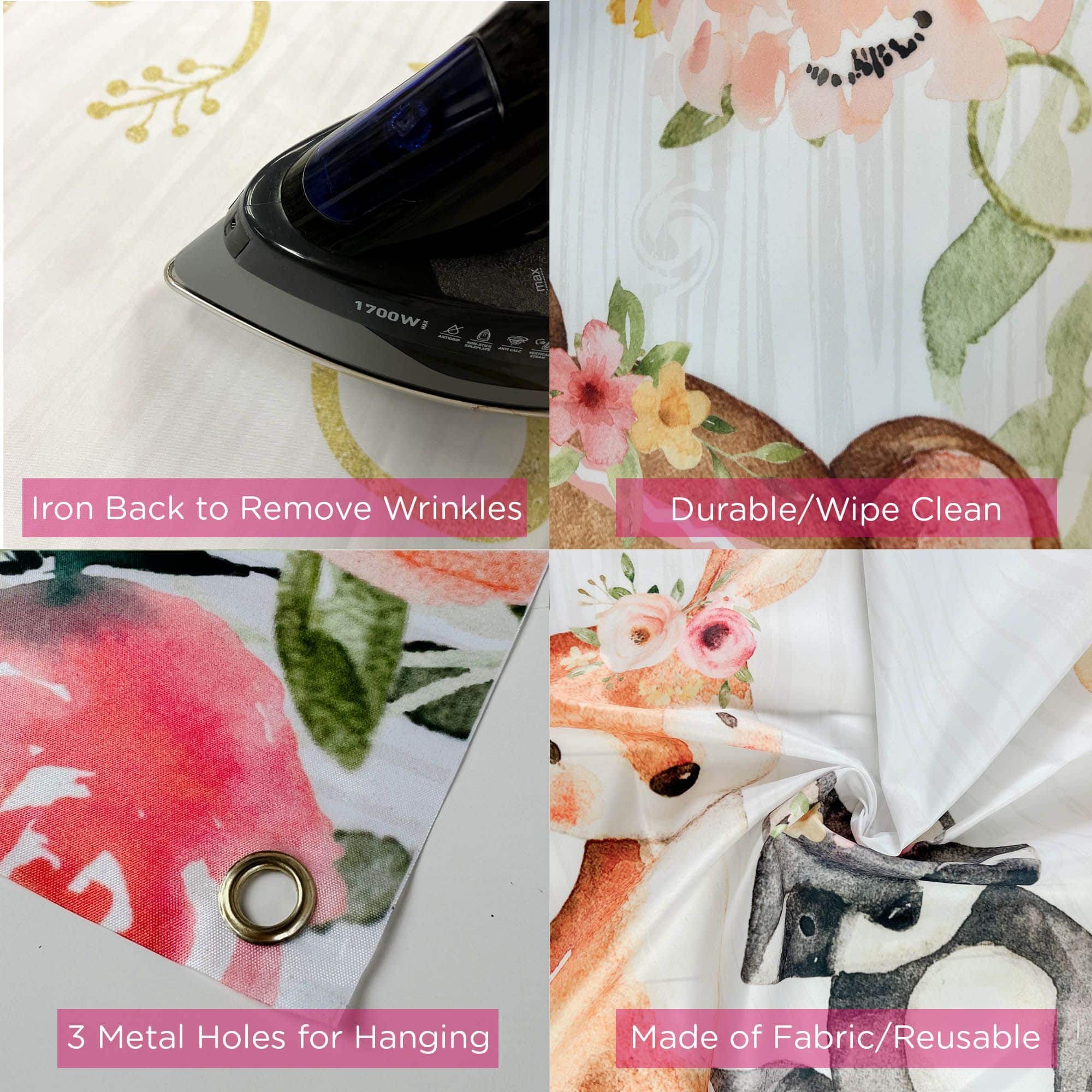 Kate Aspen® Woodland Baby Shower Photo Backdrop