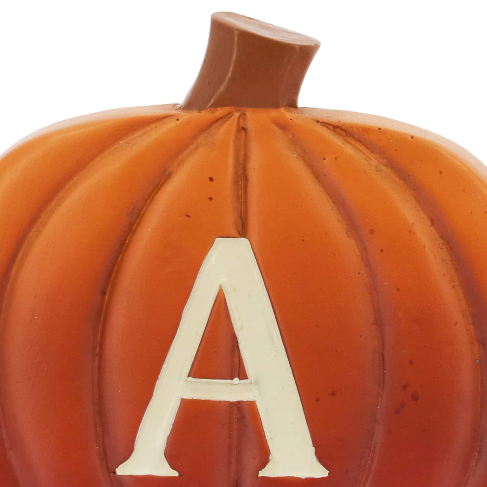 Monogram Pumpkin Tabletop D&#xE9;cor by Ashland&#xAE;