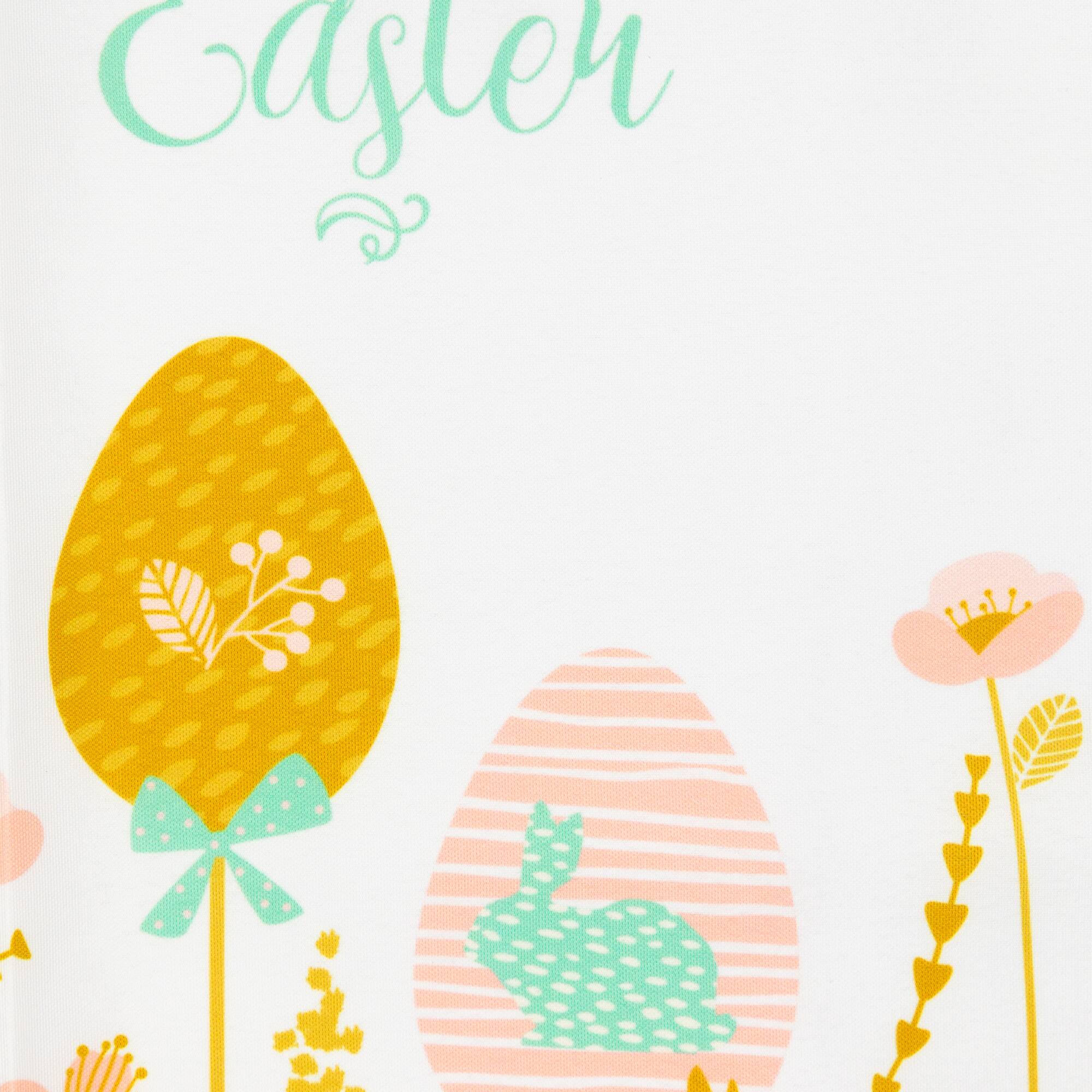 Pastel Happy Easter Eggs Floral Placemats, 4ct.