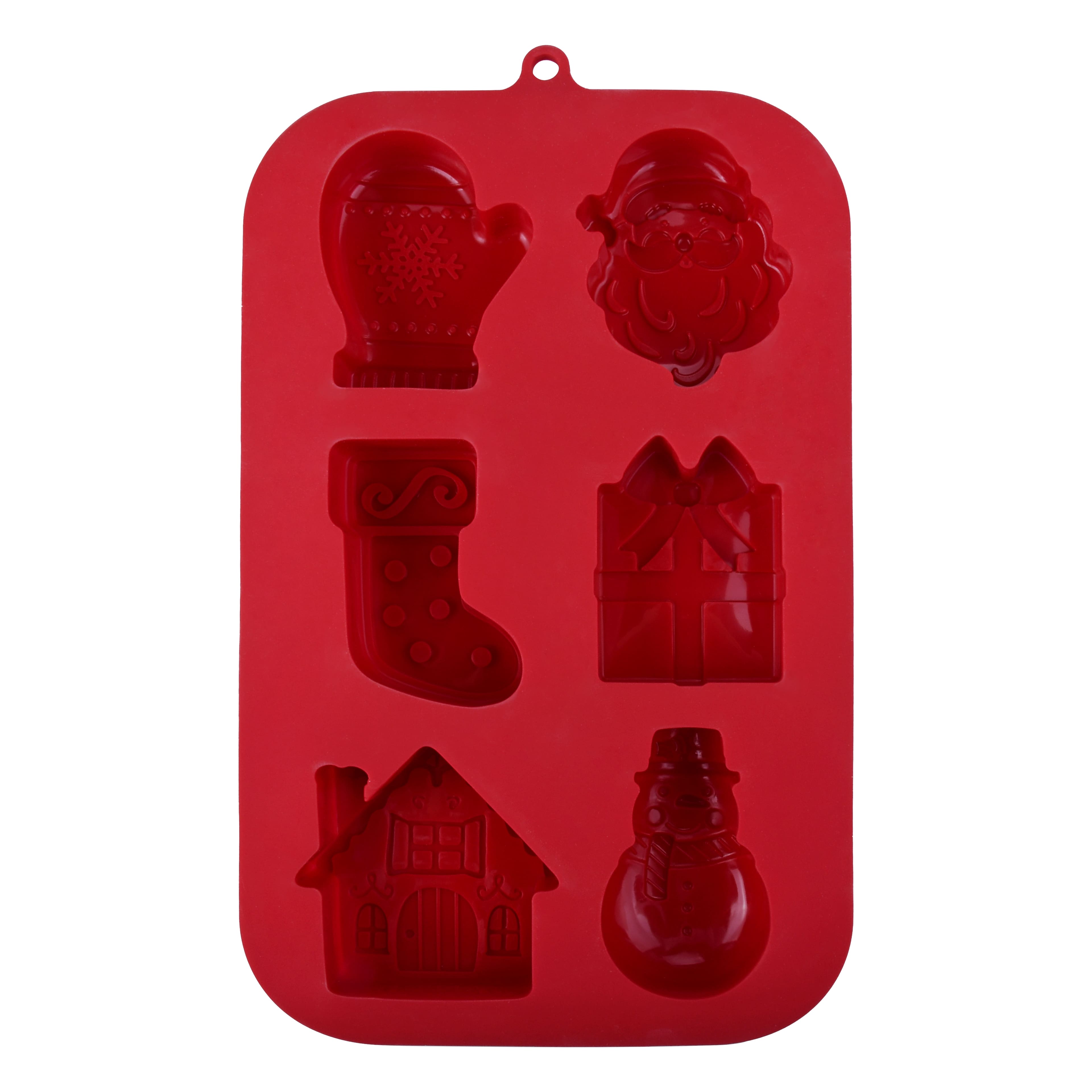 Christmas Shapes Silicone Treat Mold by Celebrate It&#xAE;