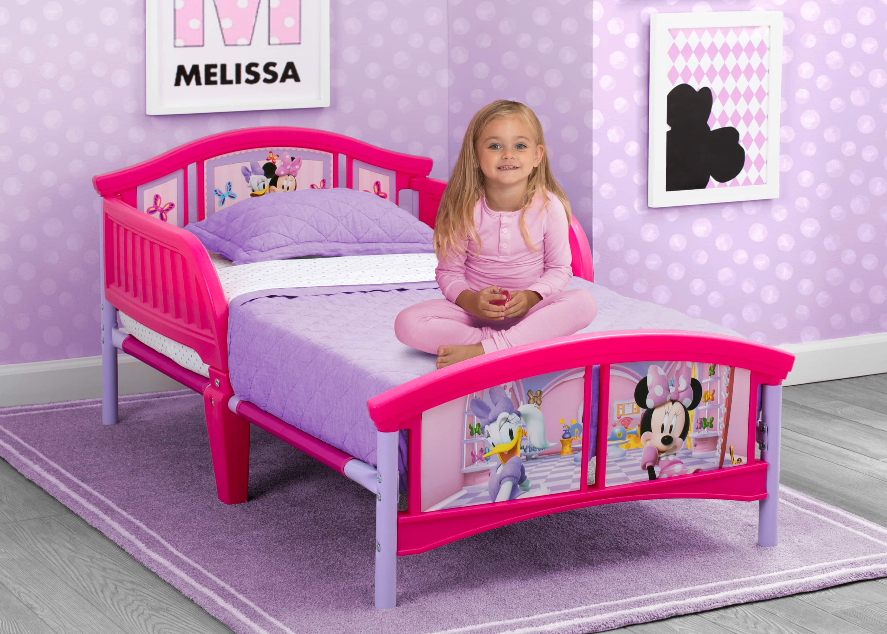 Minnie Mouse Plastic Toddler Bed