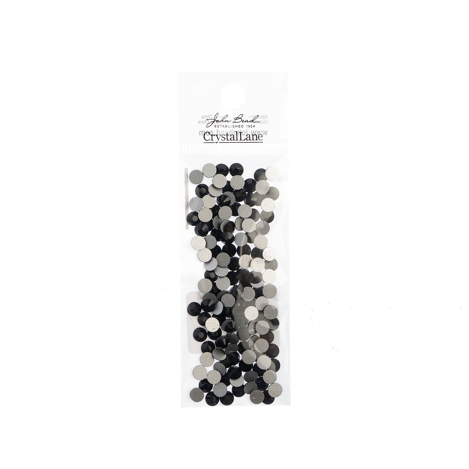 John Bead Crystal Lane SS20 Round Flatback Czech Crystals, 144ct.